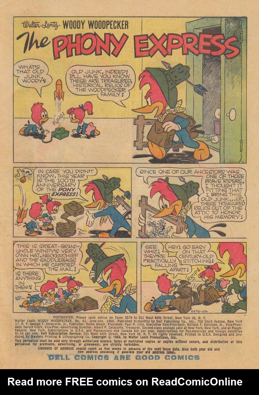 Read online Walter Lantz Woody Woodpecker (1952) comic -  Issue #61 - 3