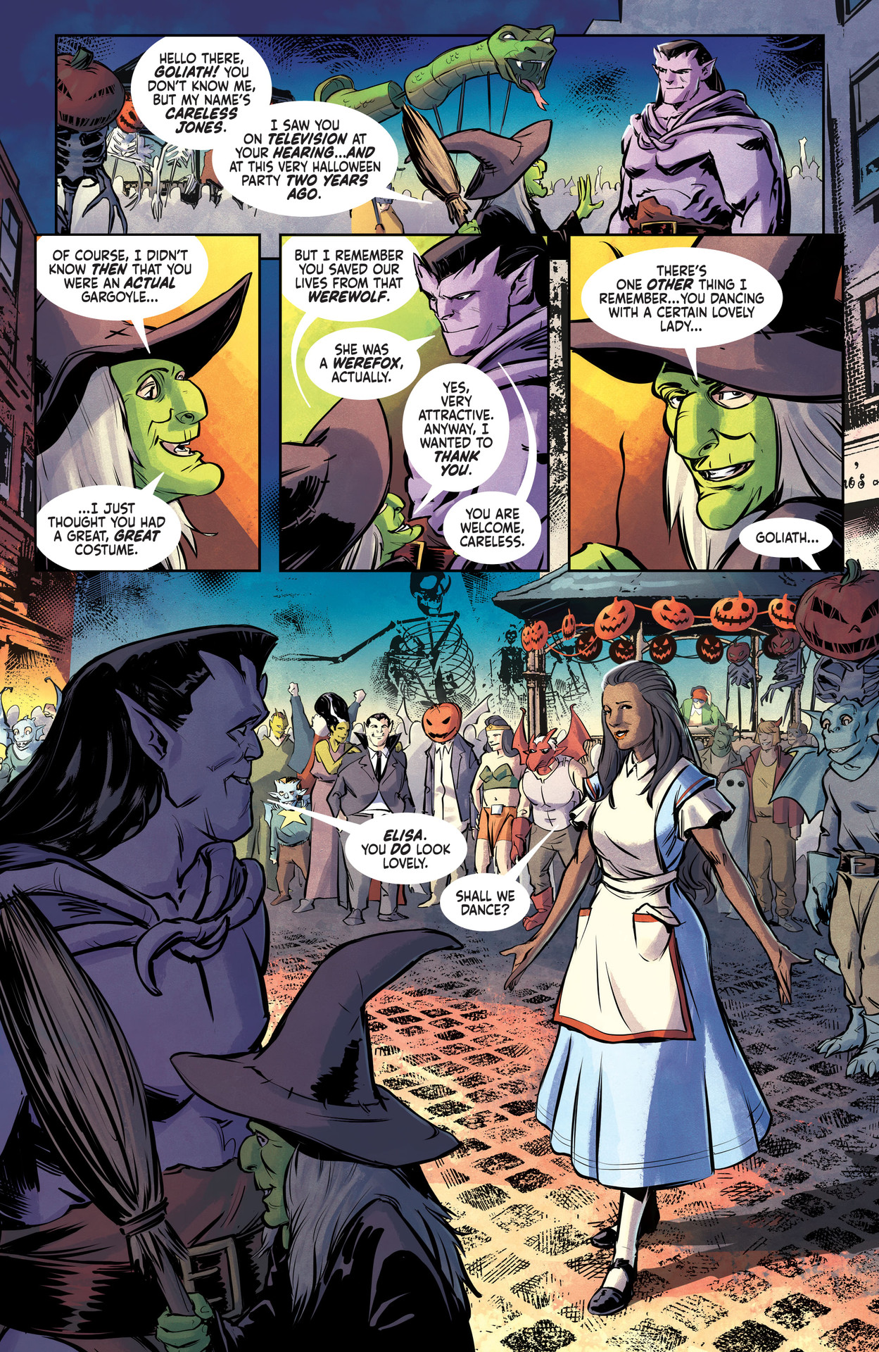 Read online Gargoyles Halloween Special comic -  Issue # Full - 18