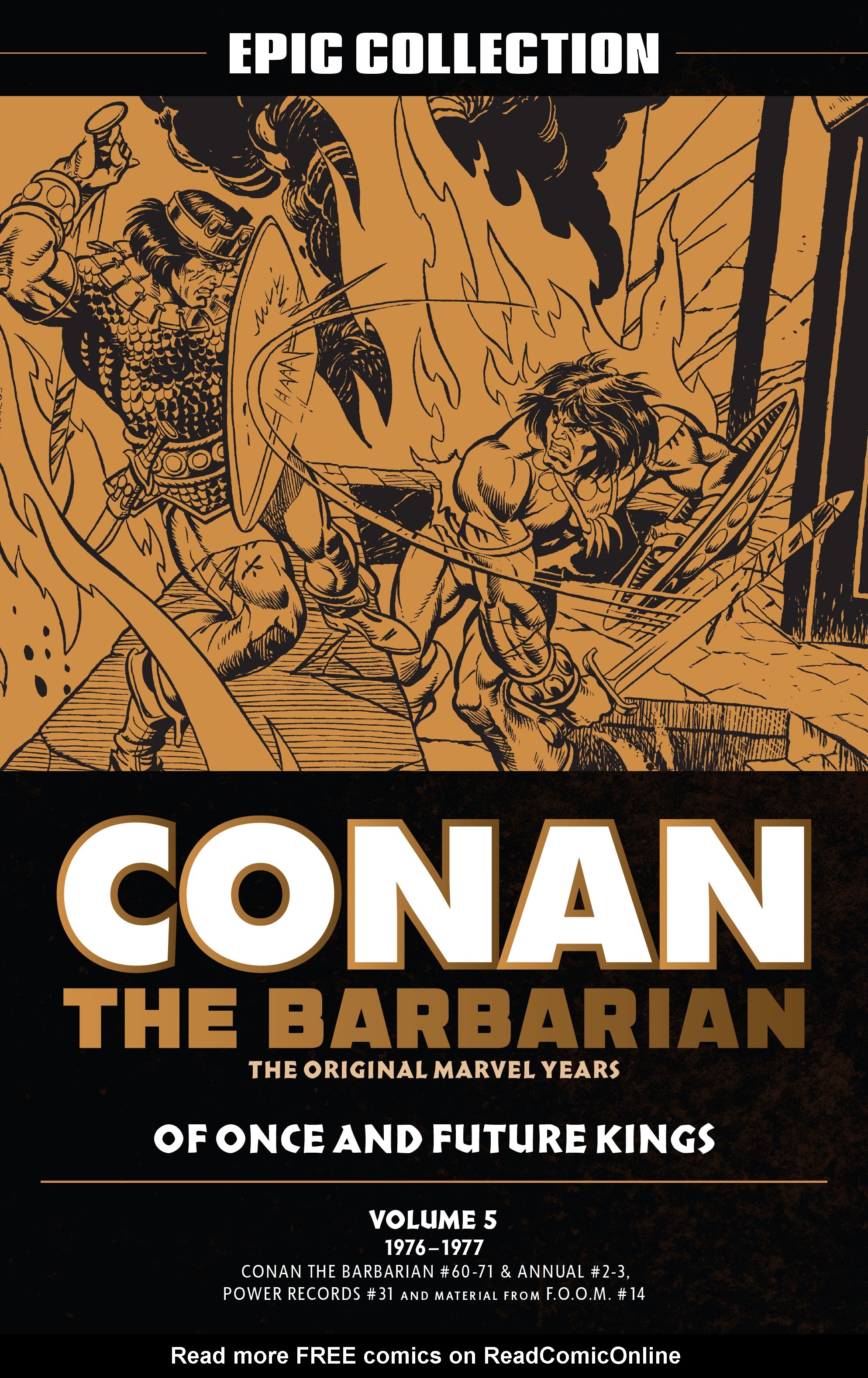 Read online Conan the Barbarian Epic Collection: The Original Marvel Years - Of Once and Future Kings comic -  Issue # TPB (Part 1) - 2