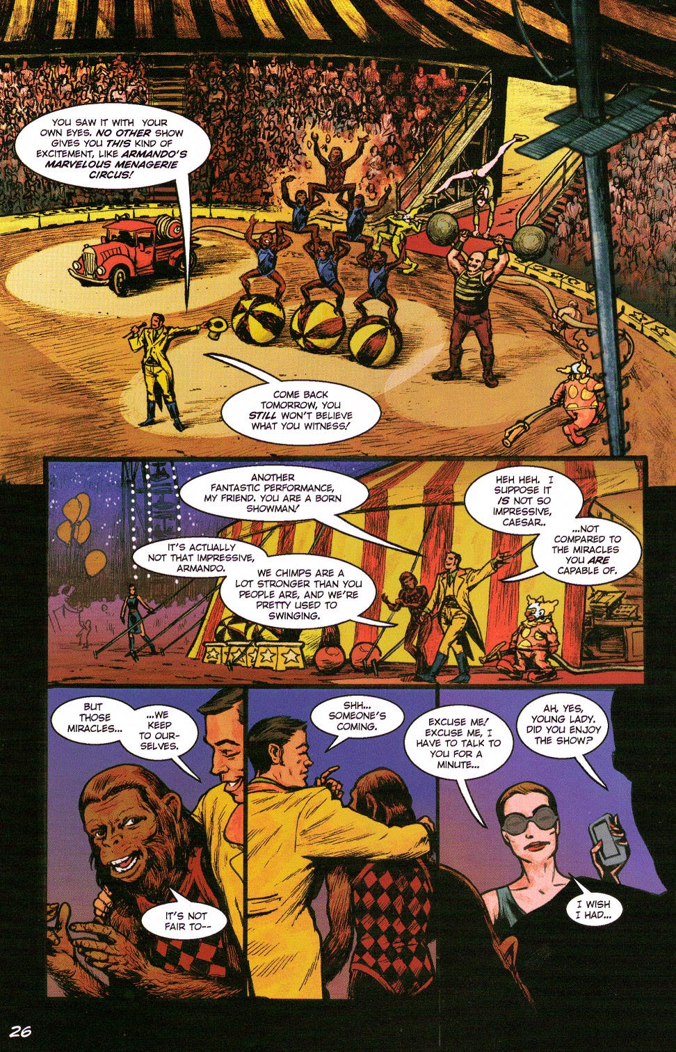 Read online Revolution on the Planet of the Apes comic -  Issue #3 - 26