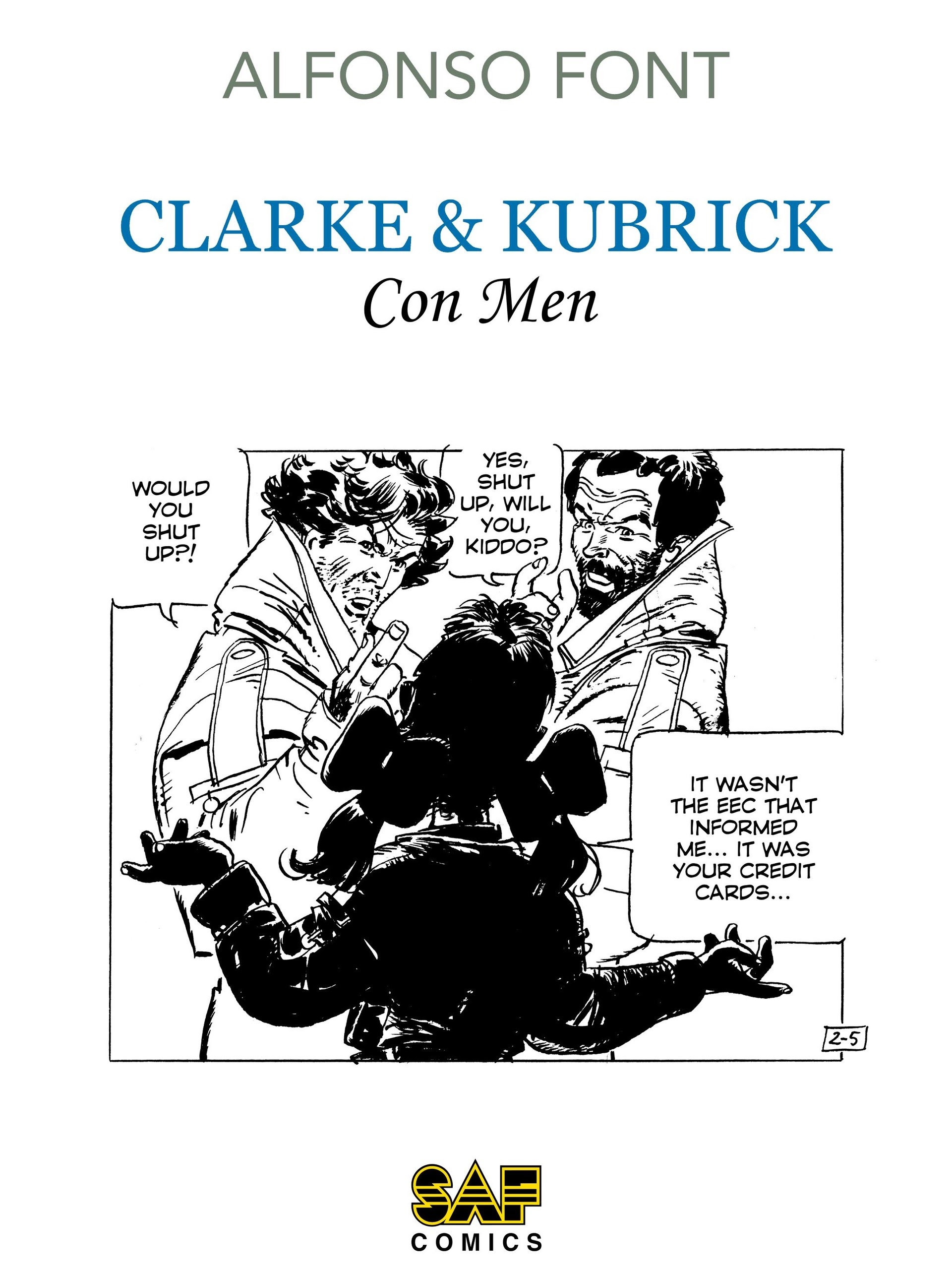 Read online Clarke and Kubrick comic -  Issue #2 - 2