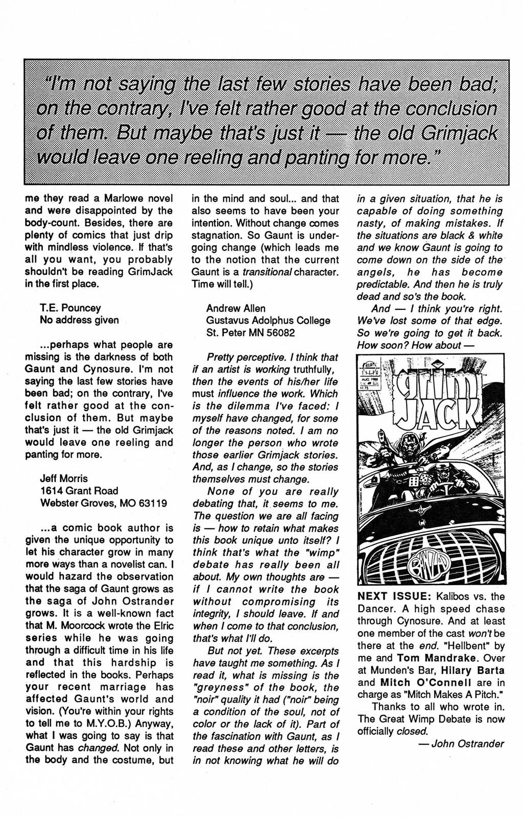Read online Grimjack comic -  Issue #48 - 34