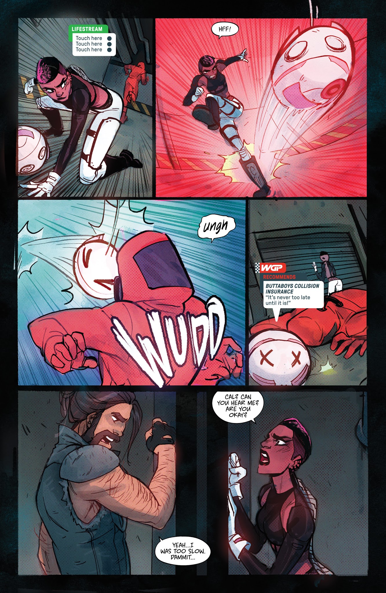 Read online Motor Crush comic -  Issue #8 - 23