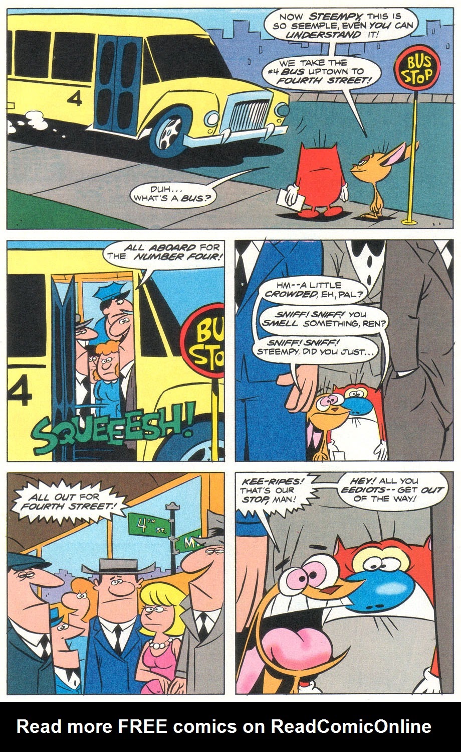 Read online The Ren and Stimpy Show Special: Four Swerks comic -  Issue # Full - 26