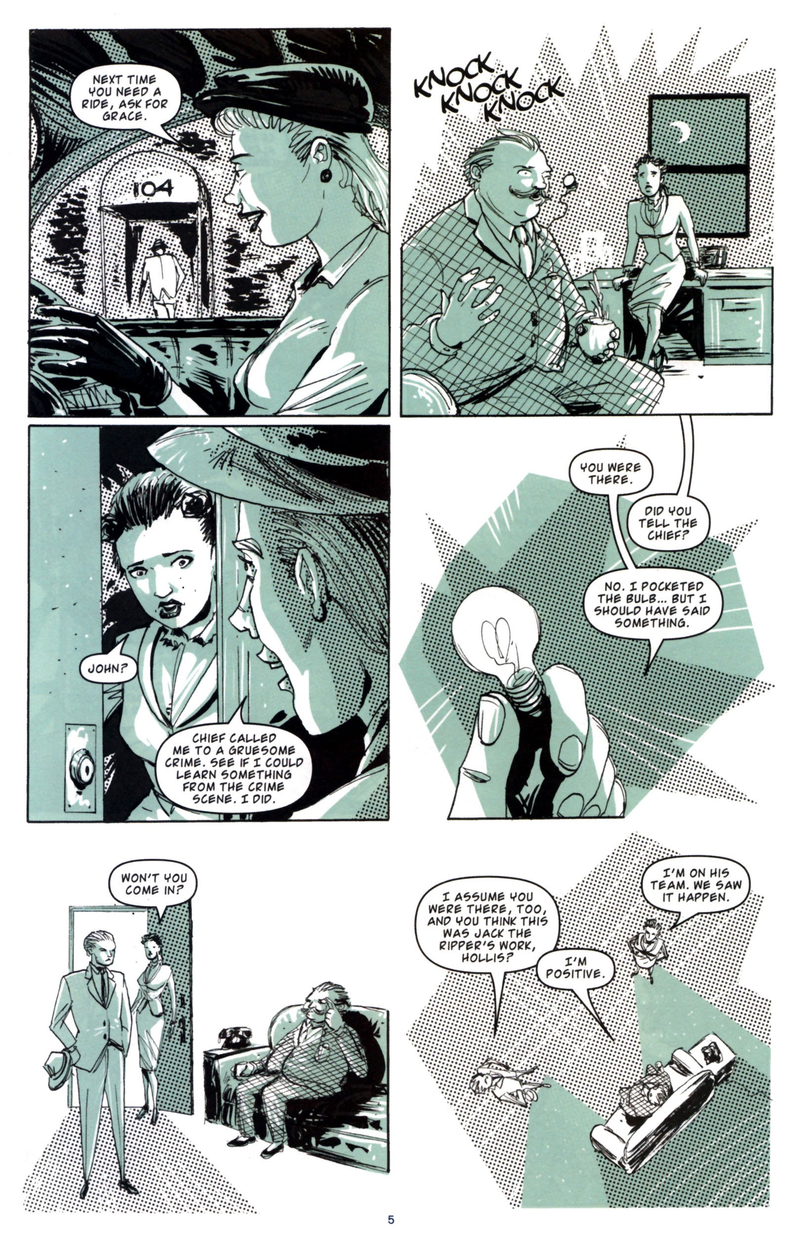 Read online Yours Truly, Jack the Ripper comic -  Issue #2 - 7