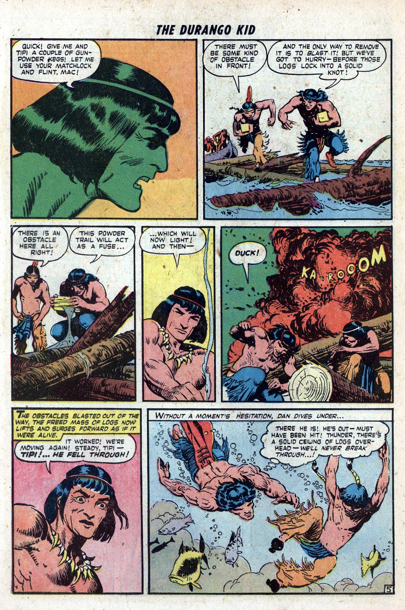 Read online Charles Starrett as The Durango Kid comic -  Issue #5 - 22