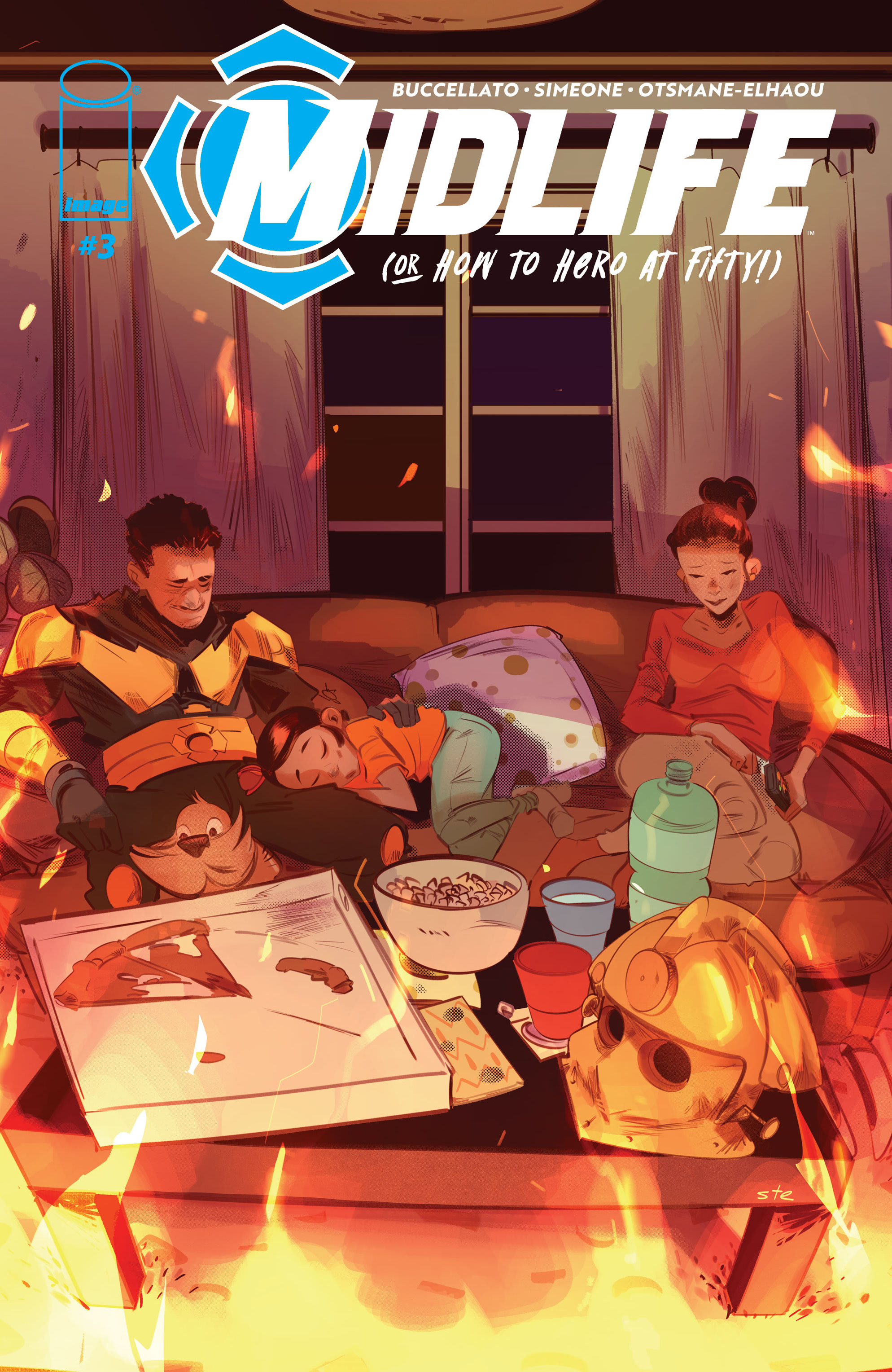 Read online Midlife (or How to Hero at Fifty!) comic -  Issue #3 - 1