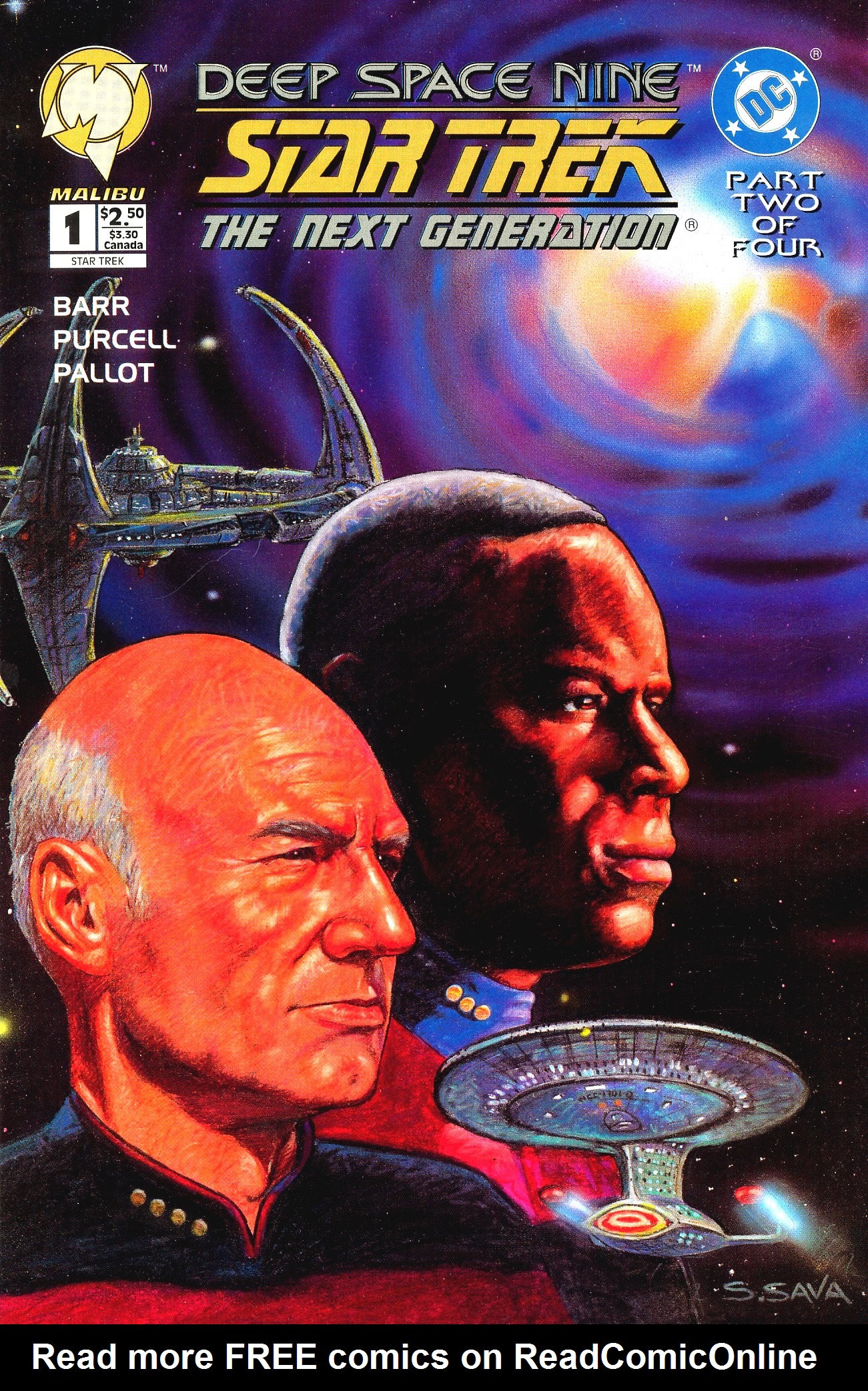 Read online Star Trek: Deep Space Nine/The Next Generation comic -  Issue #1 - 1