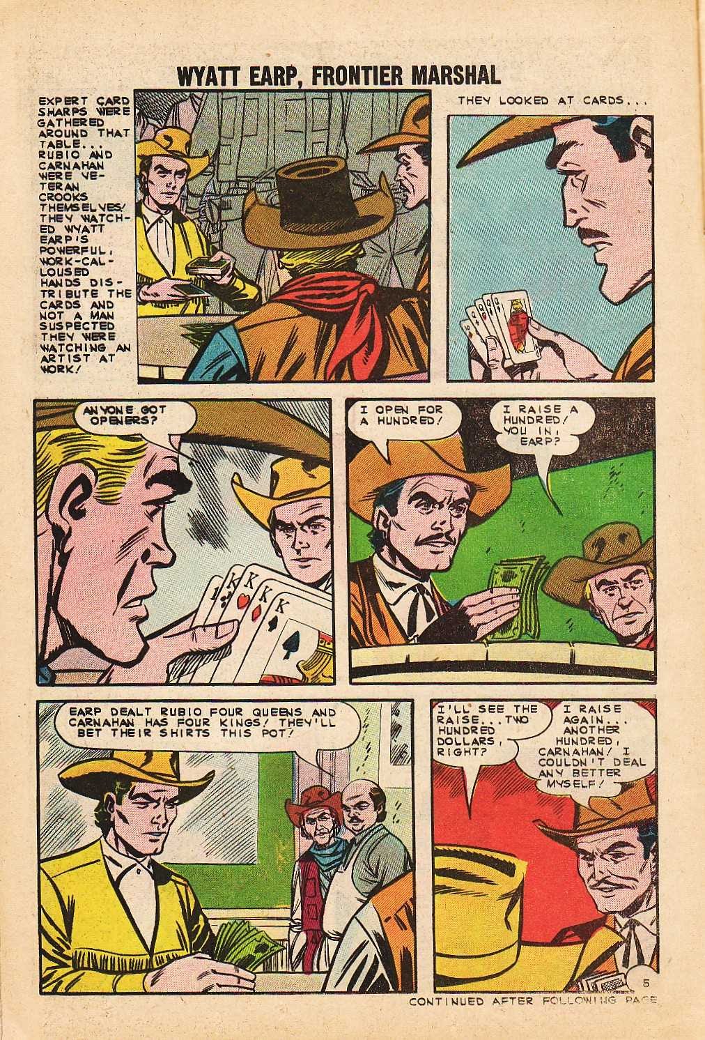 Read online Wyatt Earp Frontier Marshal comic -  Issue #48 - 14