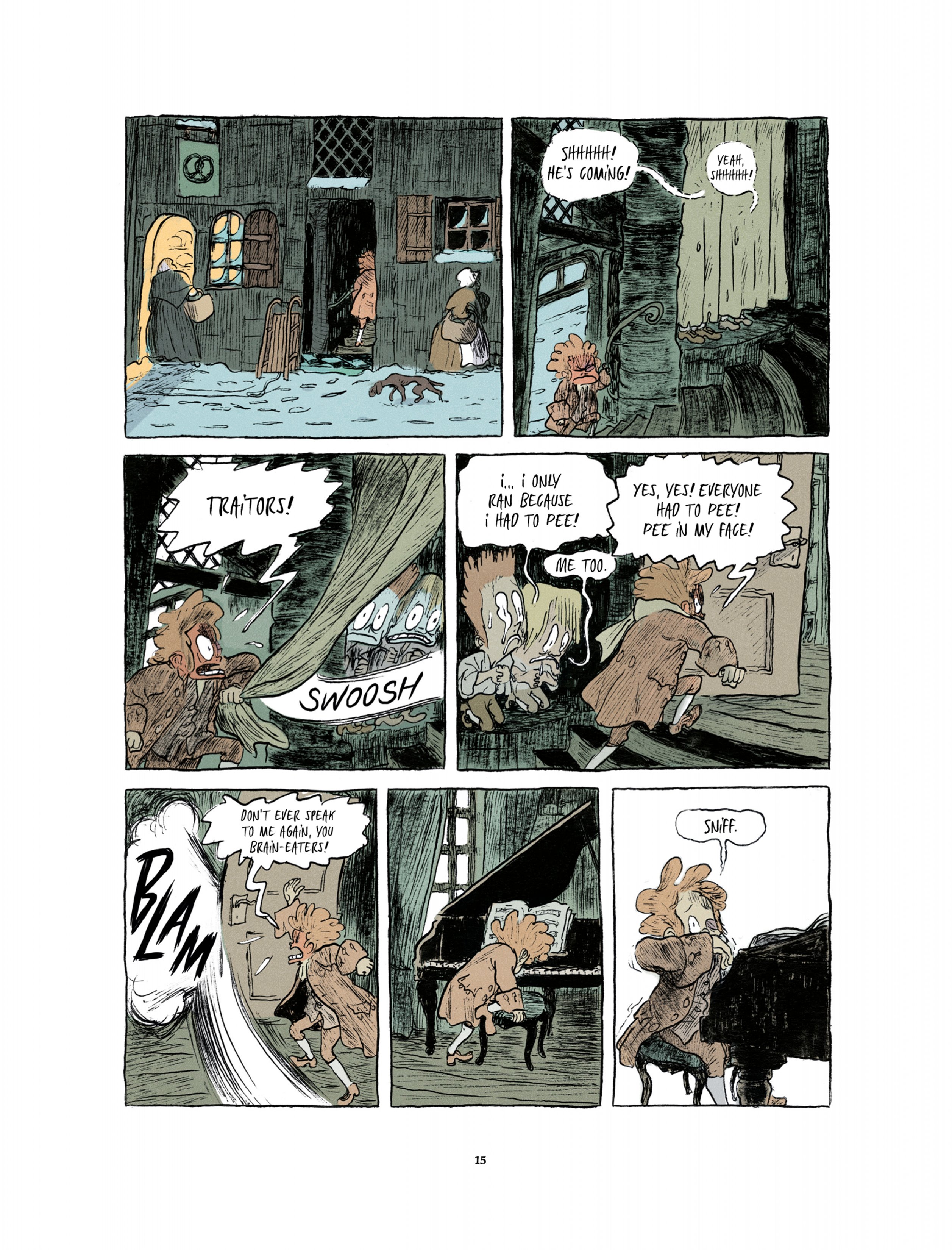 Read online Golden Boy: Beethoven's Youth comic -  Issue # TPB (Part 1) - 16