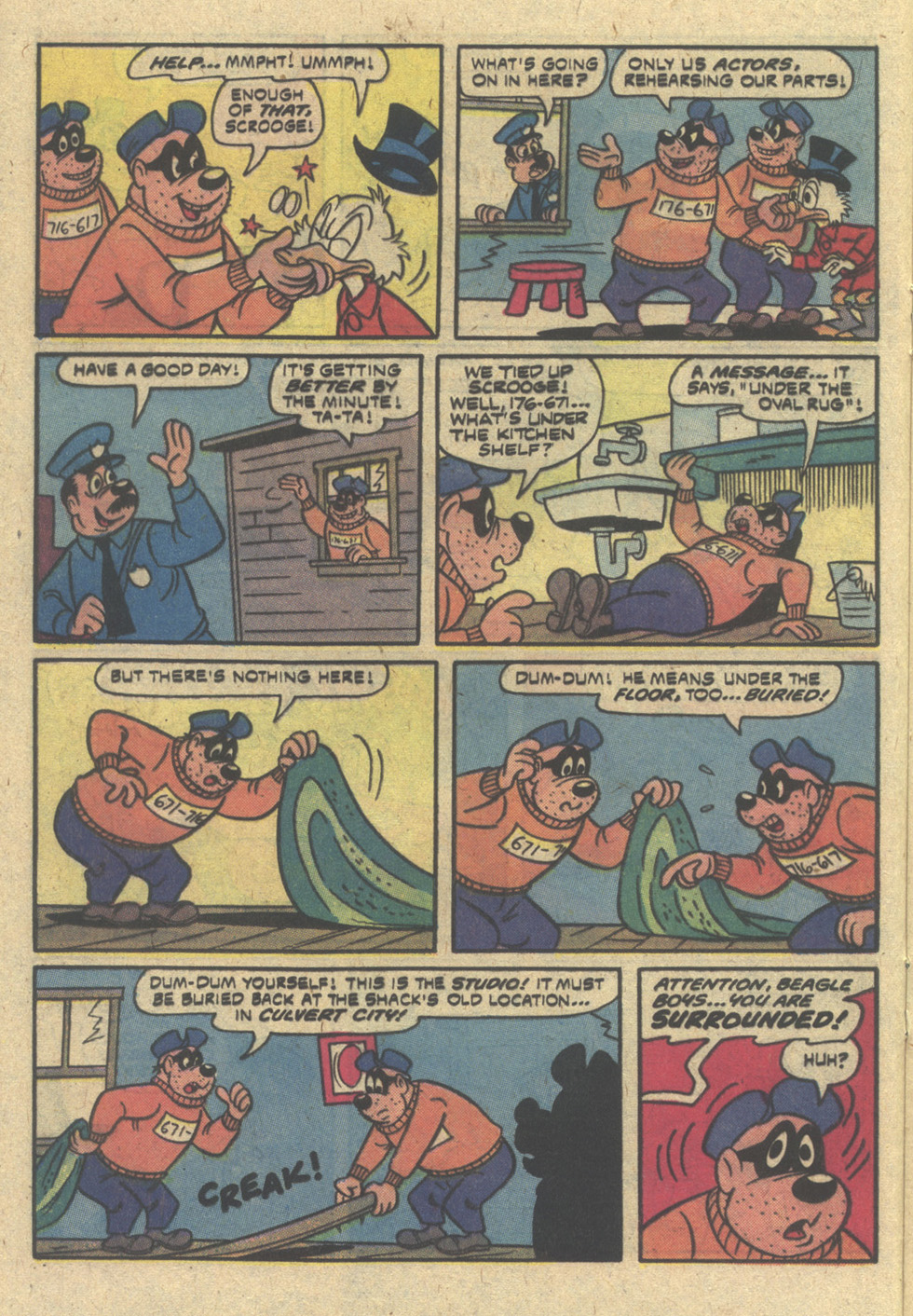 Read online The Beagle Boys Vs. Uncle Scrooge comic -  Issue #3 - 16