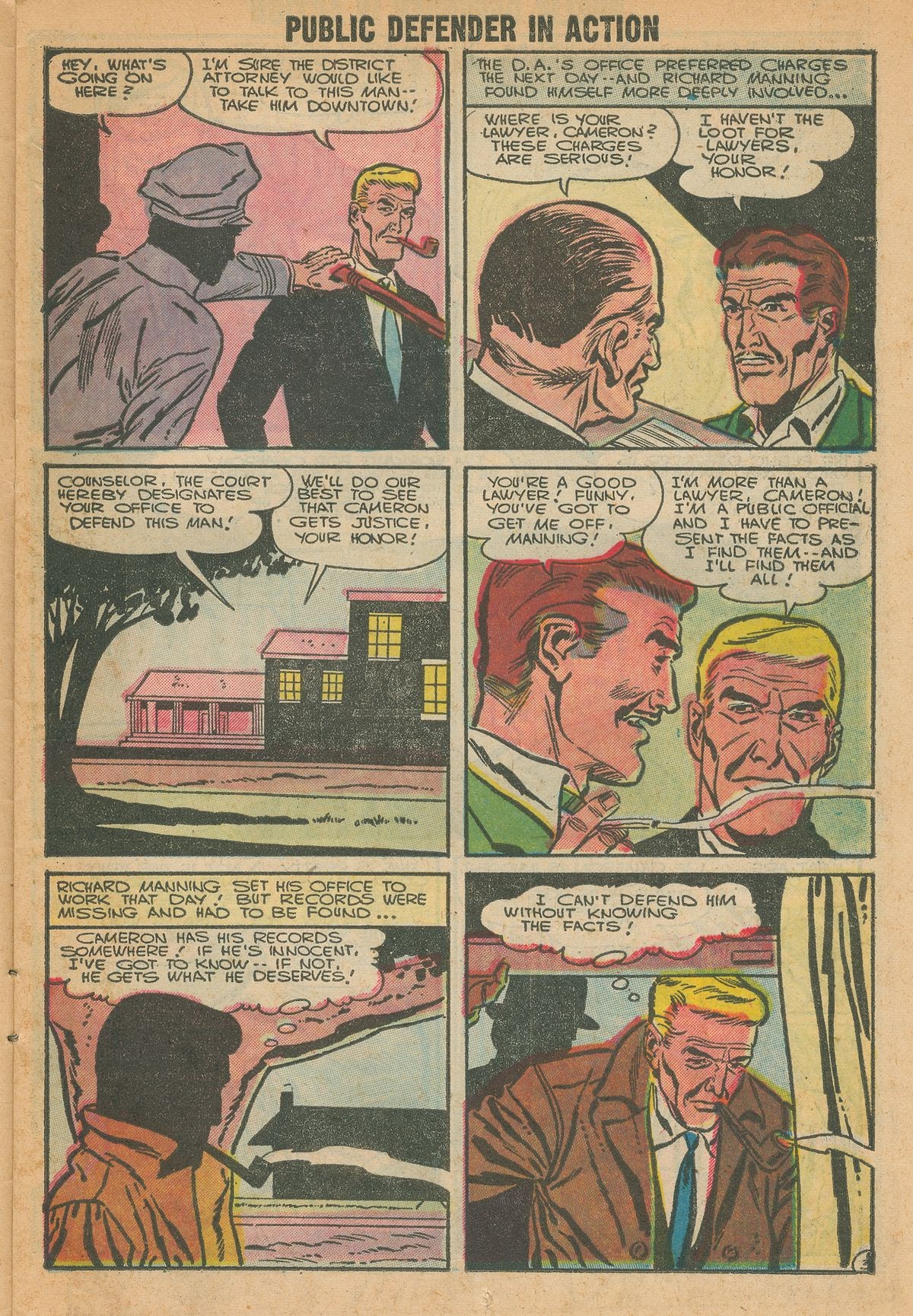 Read online Public Defender in Action comic -  Issue #7 - 11