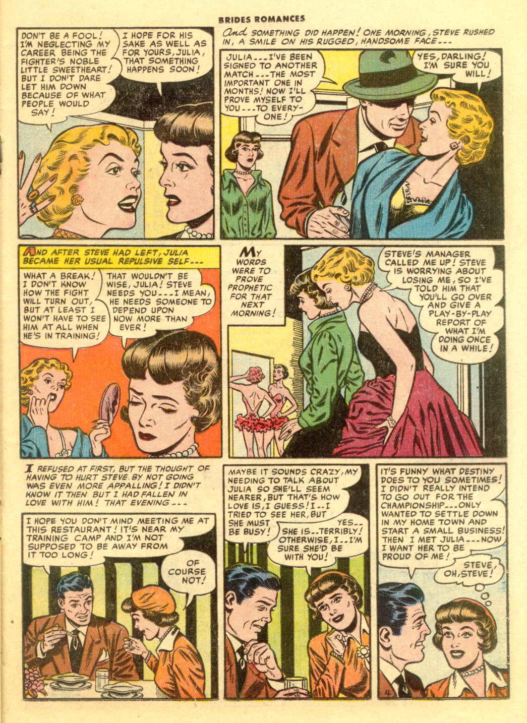 Read online Brides Romances comic -  Issue #14 - 21