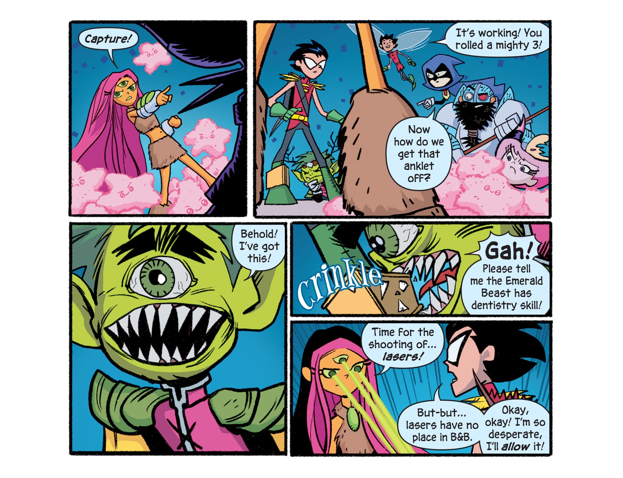 Read online Teen Titans Go! Roll With It! comic -  Issue #10 - 17