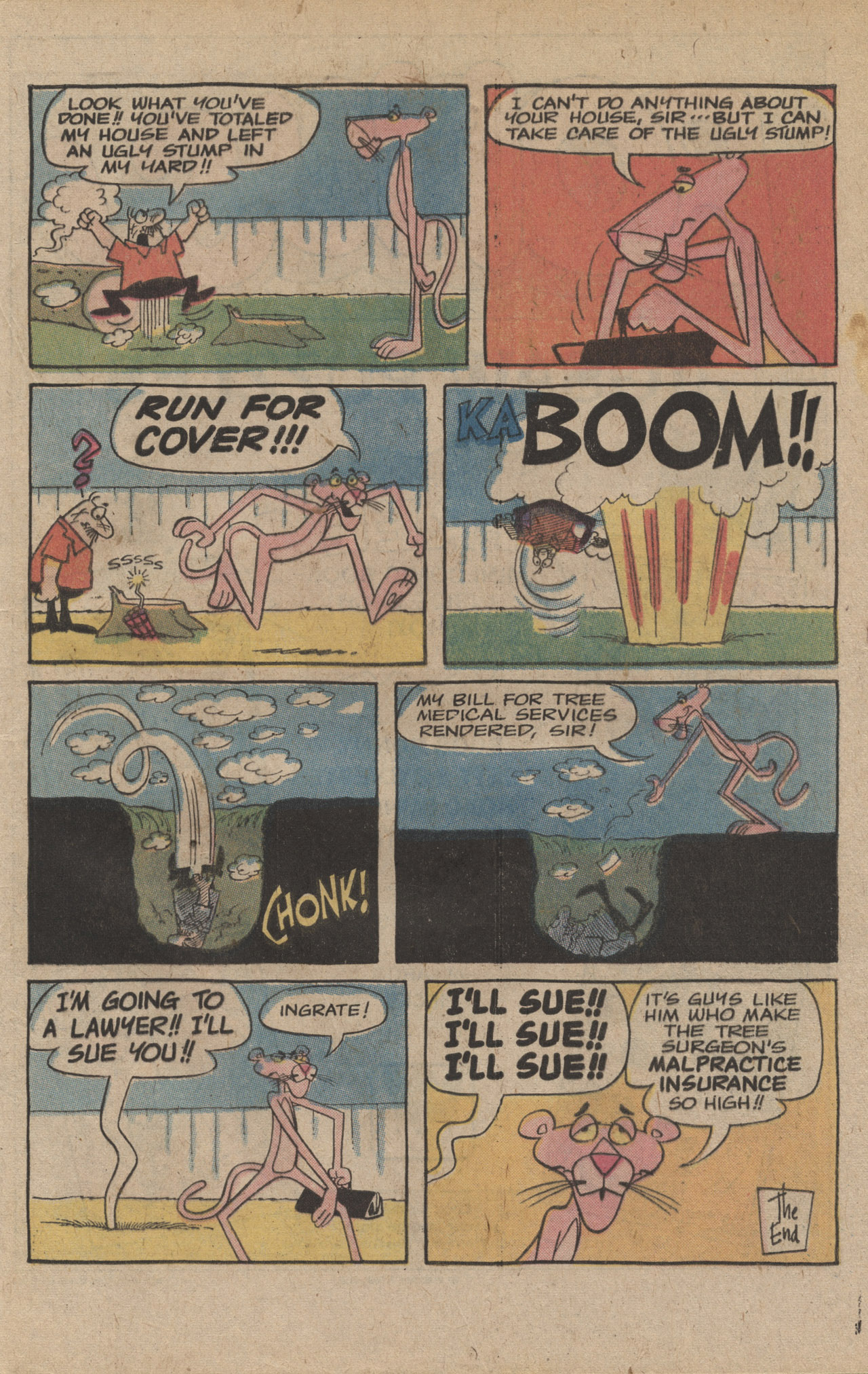 Read online The Pink Panther (1971) comic -  Issue #48 - 33