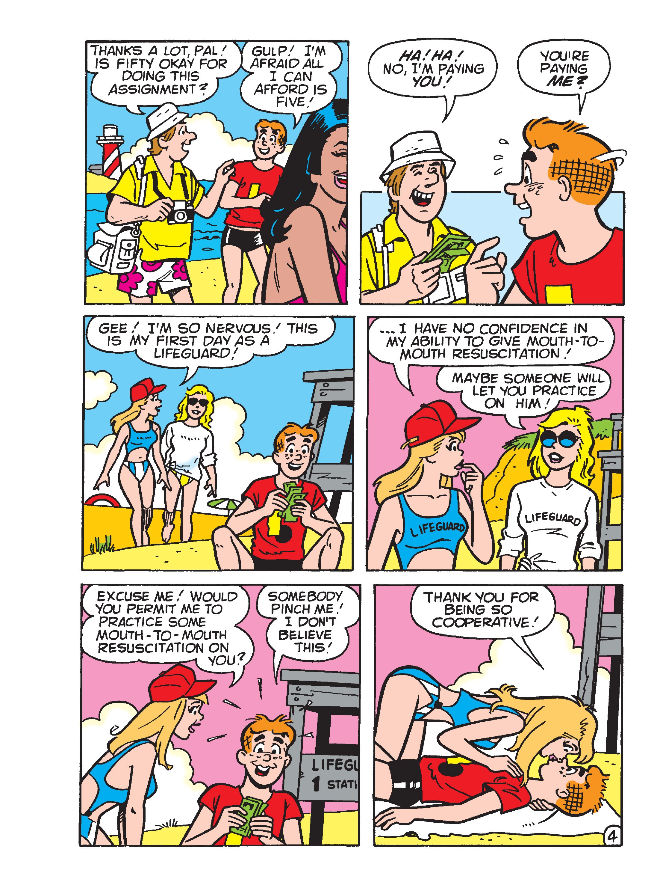 Read online Archie's Double Digest Magazine comic -  Issue #270 - 142