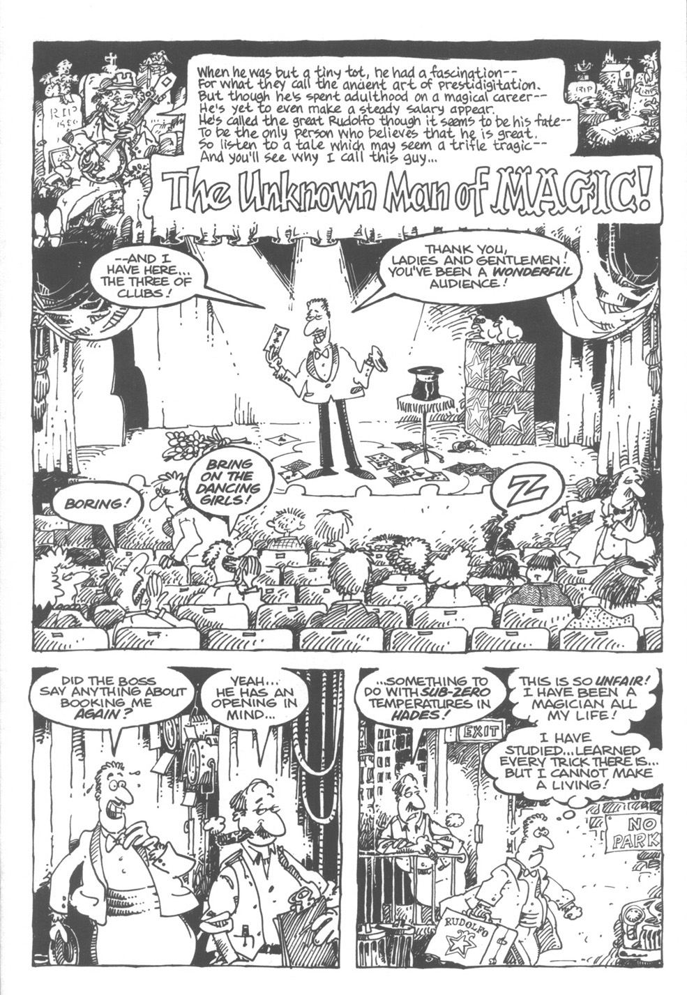 Read online Sergio Aragonés Boogeyman comic -  Issue #3 - 3