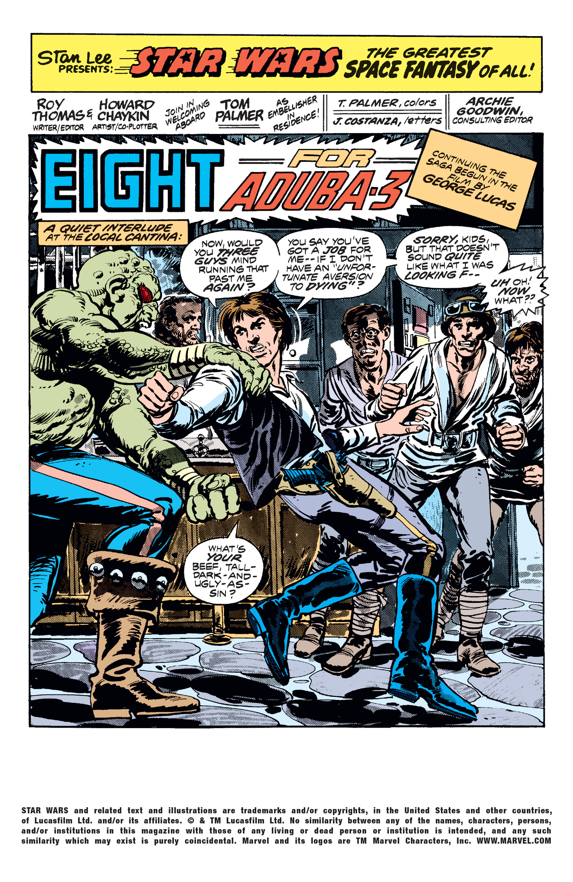 Read online Star Wars (1977) comic -  Issue #8 - 2