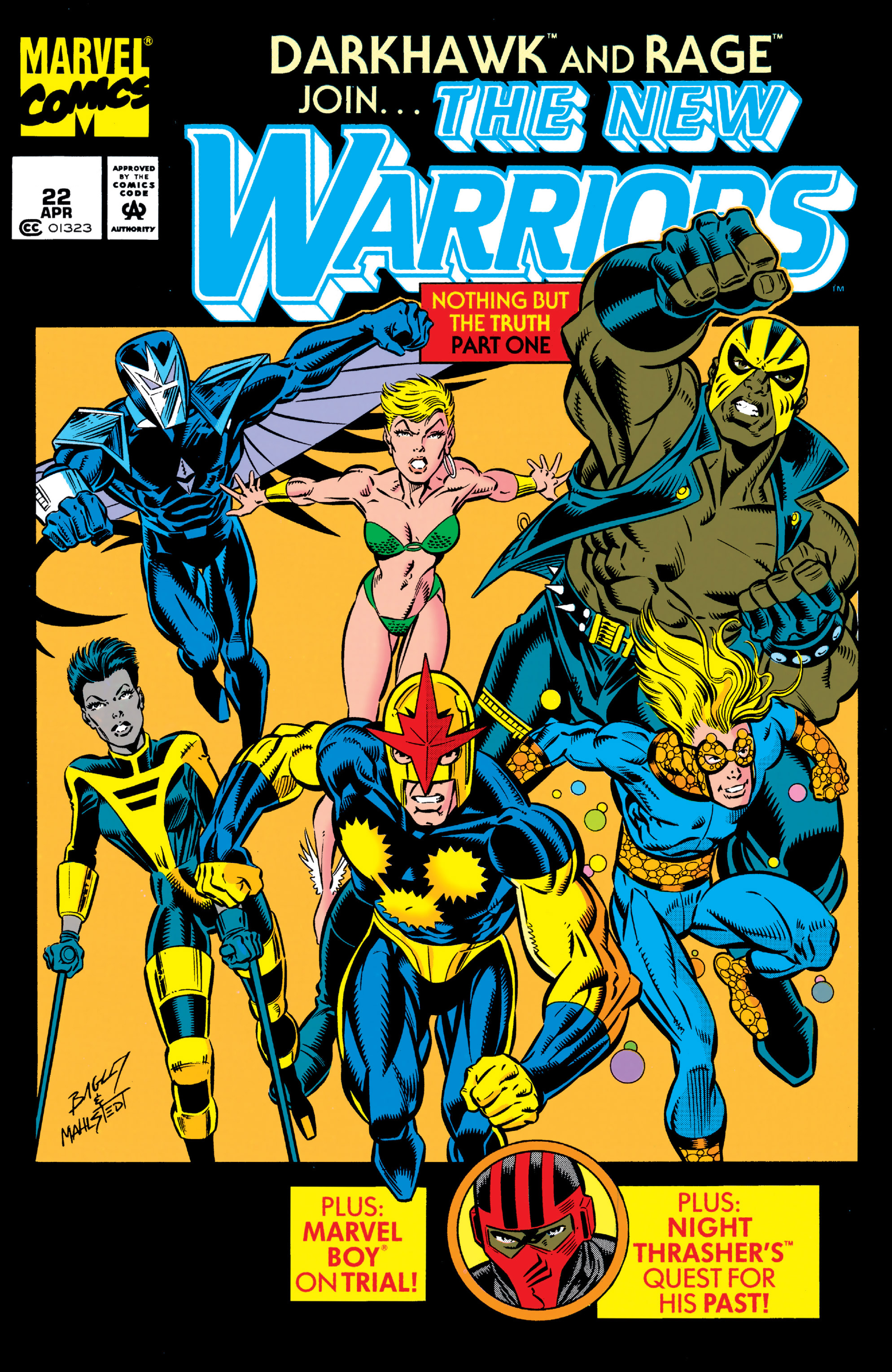 Read online The New Warriors comic -  Issue #22 - 1