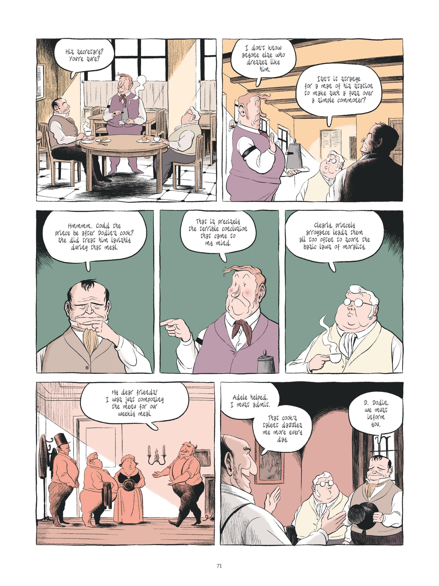 Read online Dodin-Bouffant: Gourmet Extraordinaire comic -  Issue # TPB - 68