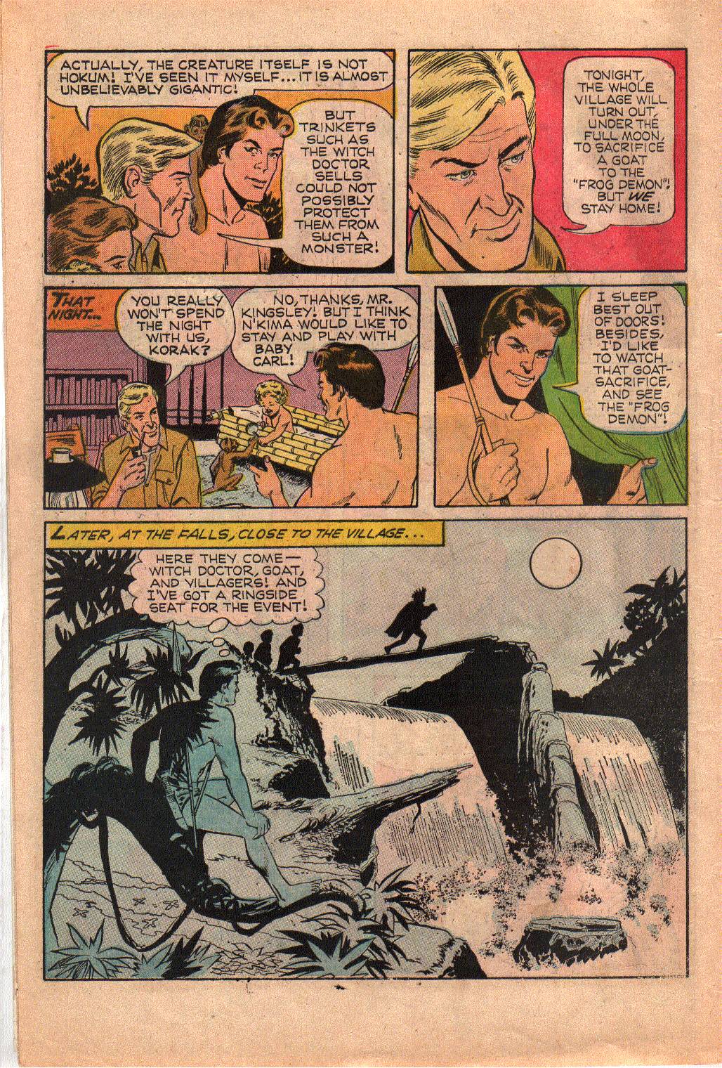 Read online Korak, Son of Tarzan (1964) comic -  Issue #23 - 6
