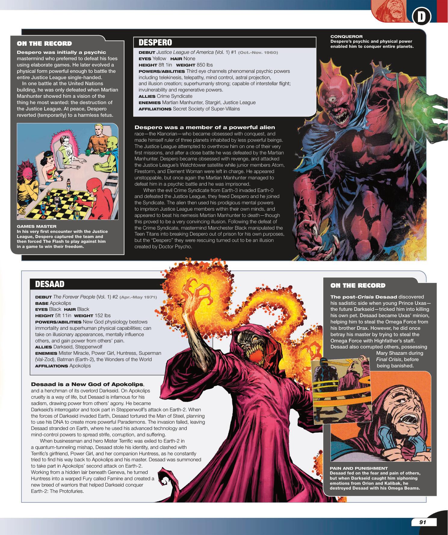 Read online The DC Comics Encyclopedia comic -  Issue # TPB 4 (Part 1) - 91