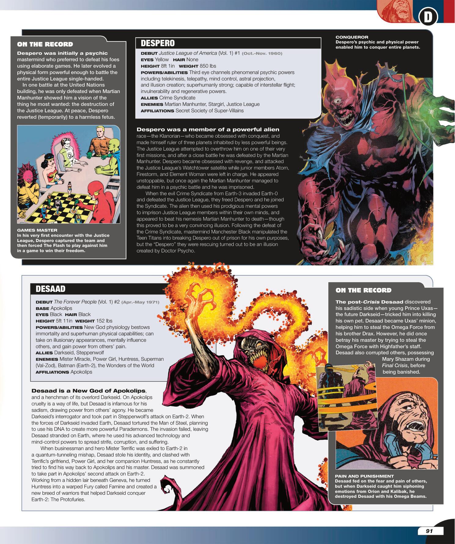 Read online The DC Comics Encyclopedia comic -  Issue # TPB 4 (Part 1) - 91