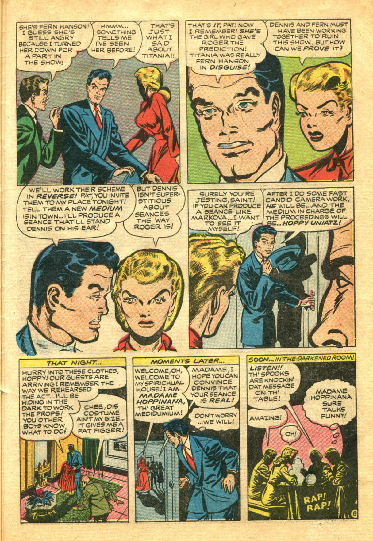 Read online The Saint (1947) comic -  Issue #7 - 31