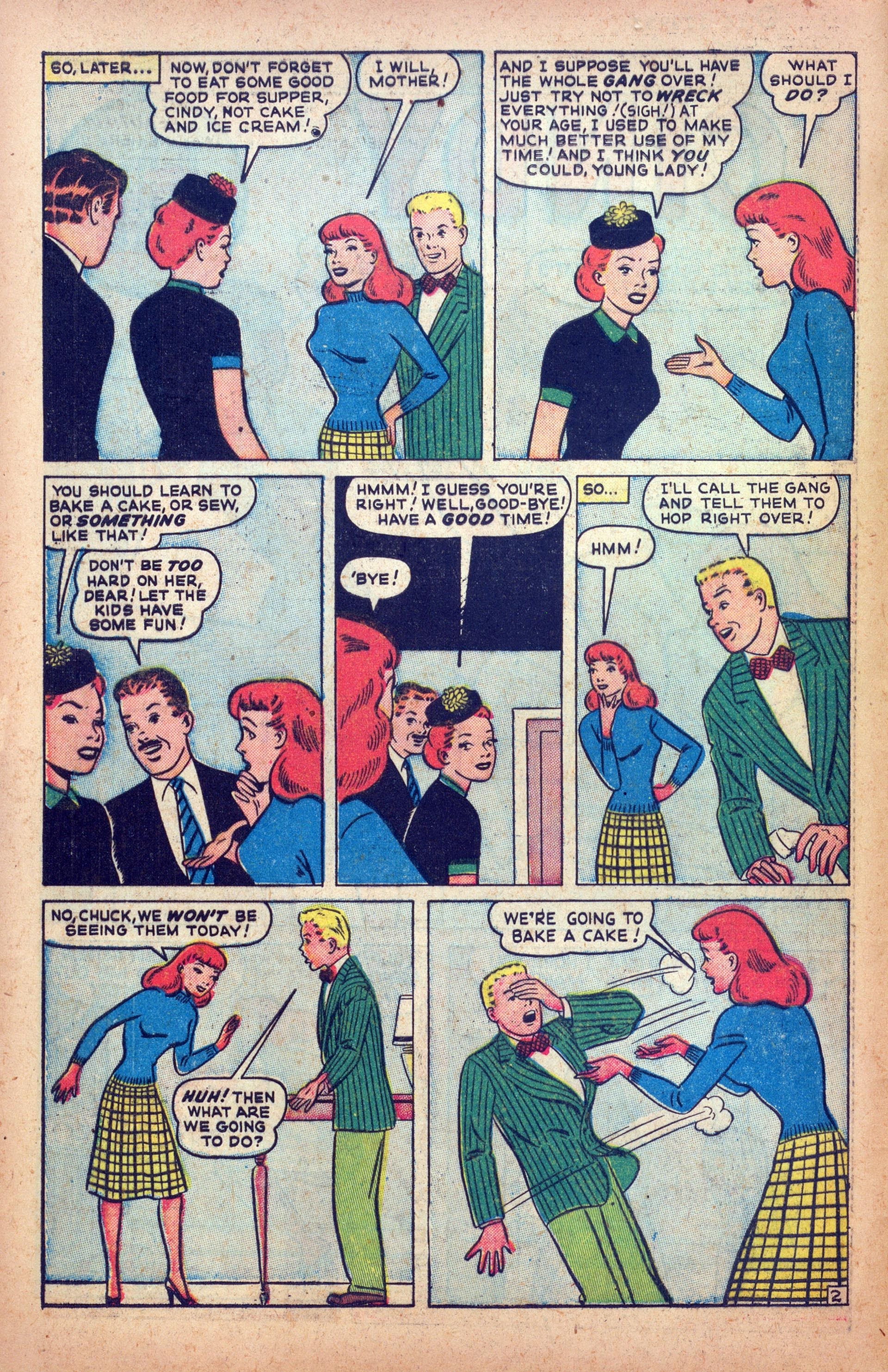 Read online Junior Miss (1947) comic -  Issue #34 - 4