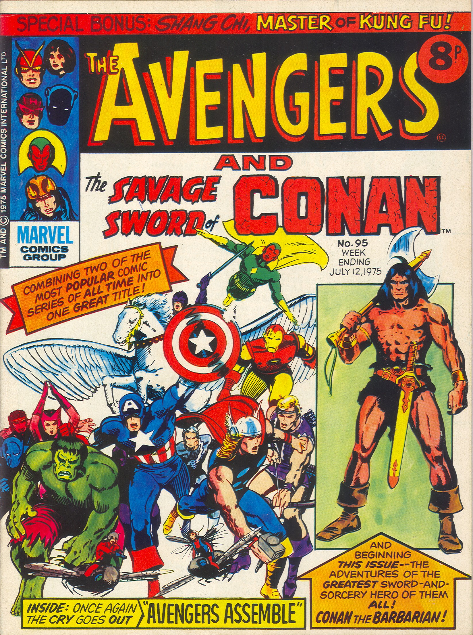 Read online The Avengers (1973) comic -  Issue #95 - 1