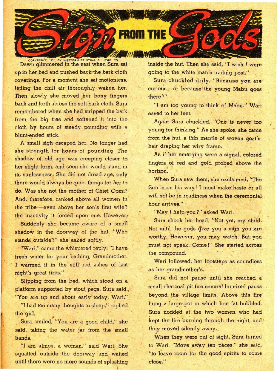 Read online Tarzan (1948) comic -  Issue #38 - 43