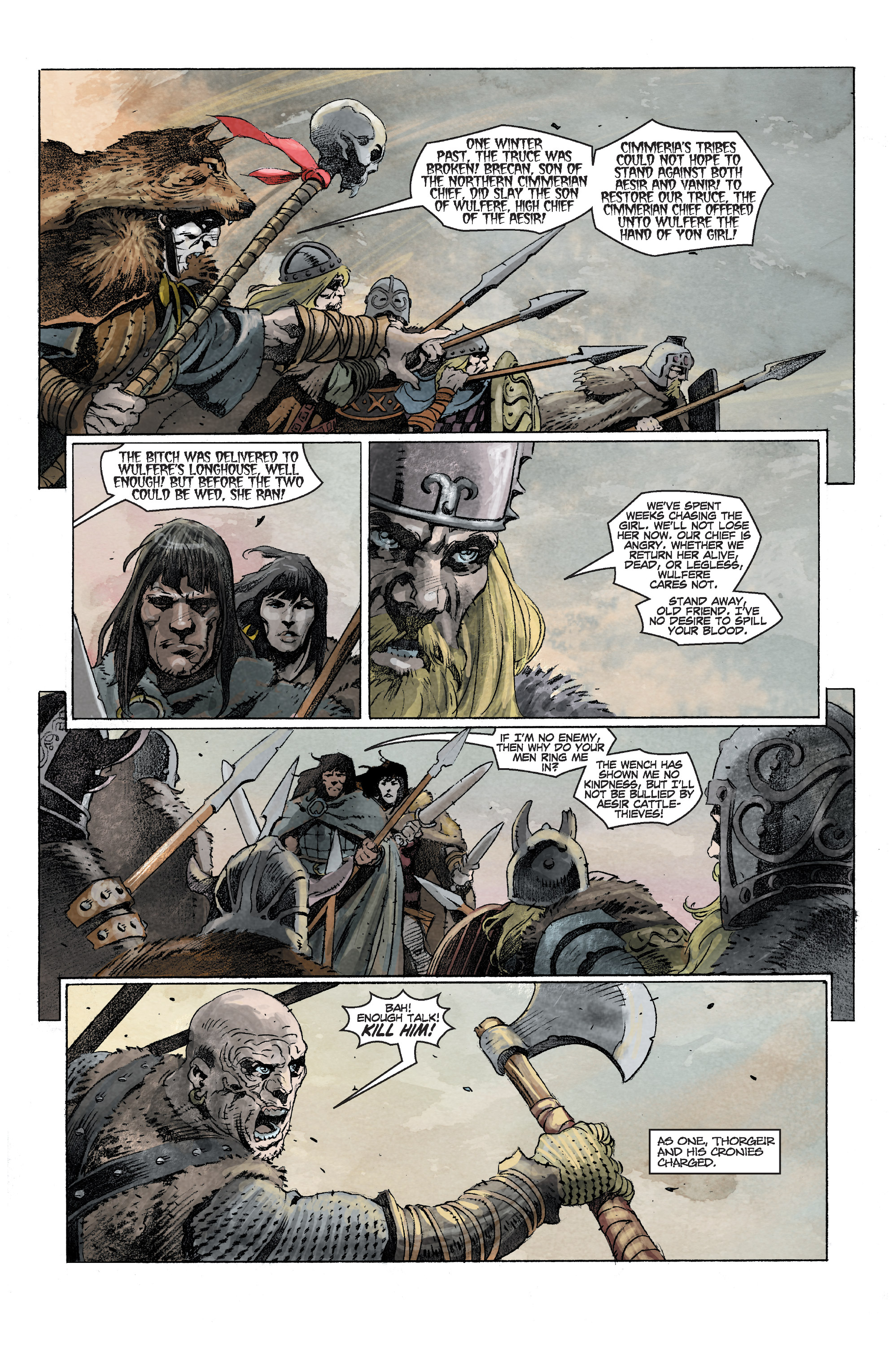 Read online Conan Chronicles Epic Collection comic -  Issue # TPB Return to Cimmeria (Part 4) - 45