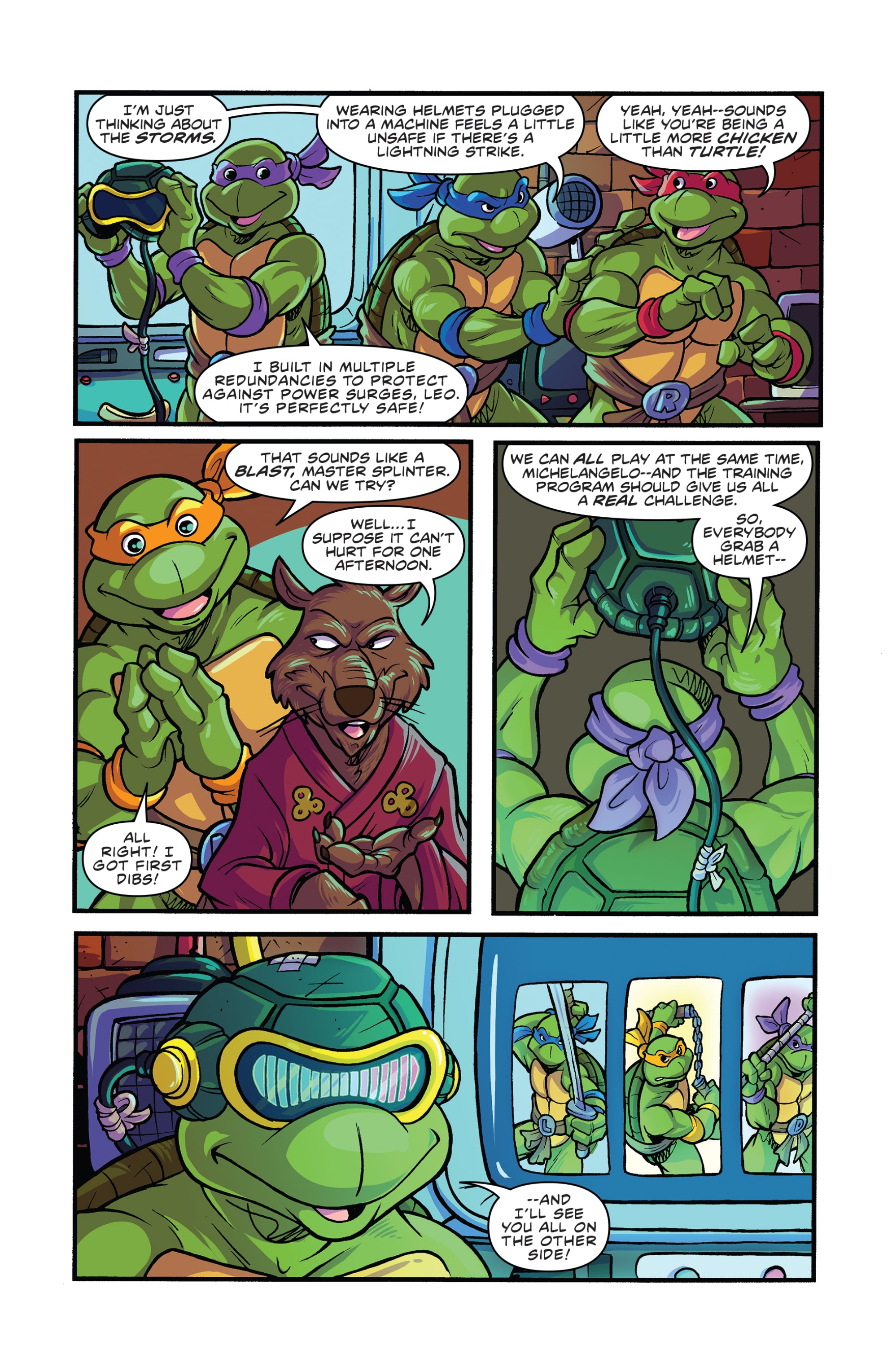 Read online Teenage Mutant Ninja Turtles: Saturday Morning Adventures comic -  Issue #1 - 5
