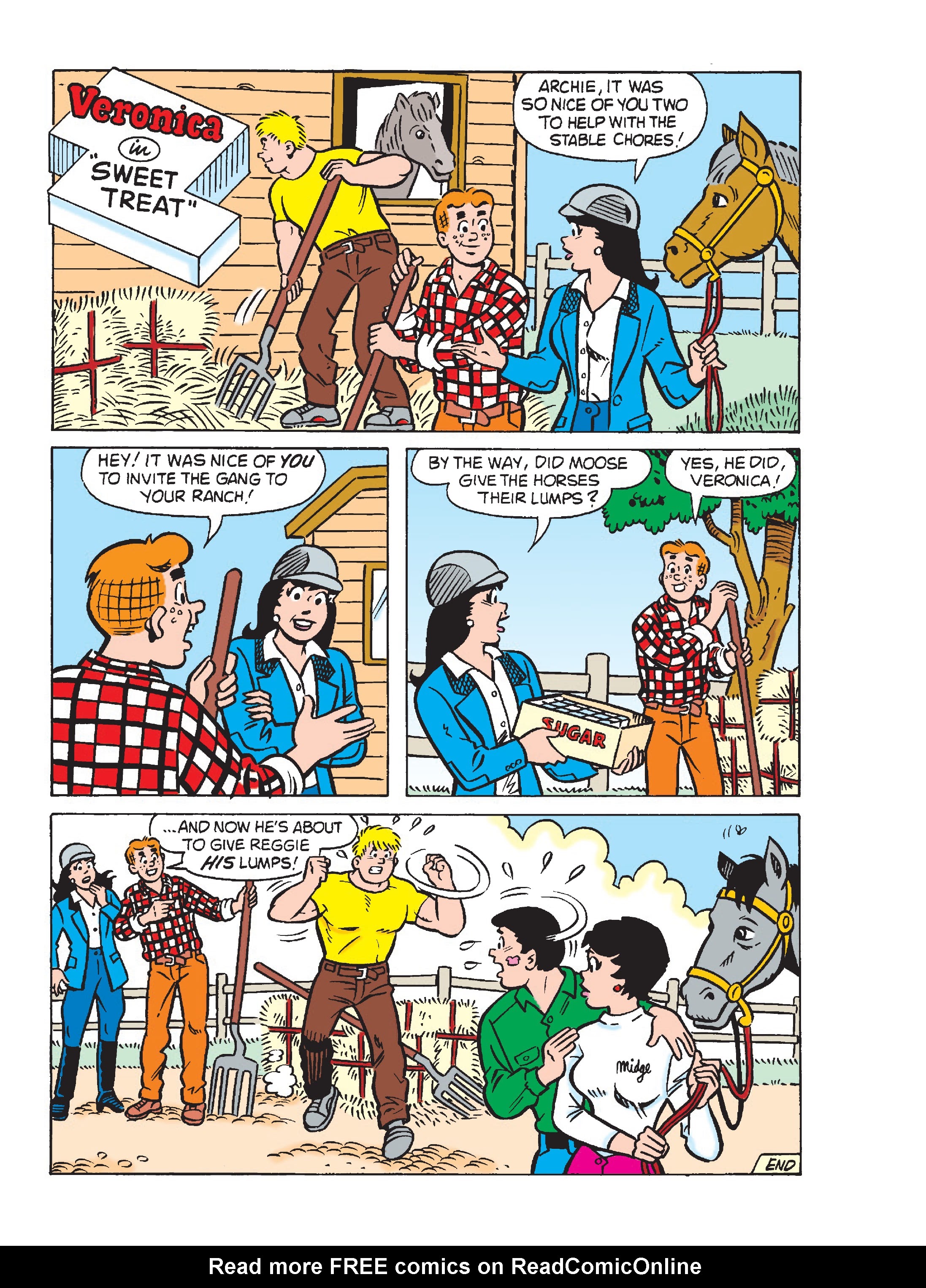 Read online Betty & Veronica Friends Double Digest comic -  Issue #285 - 157
