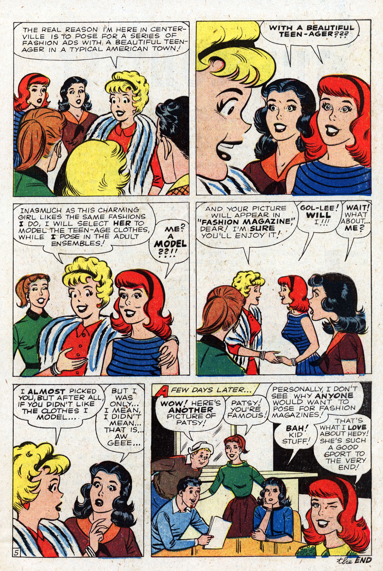 Read online Patsy Walker comic -  Issue #92 - 7