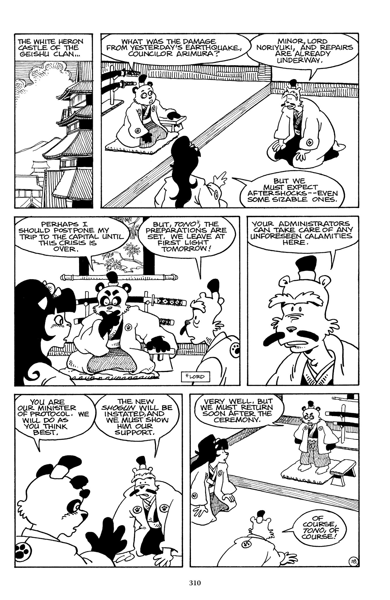 Read online The Usagi Yojimbo Saga comic -  Issue # TPB 2 - 306