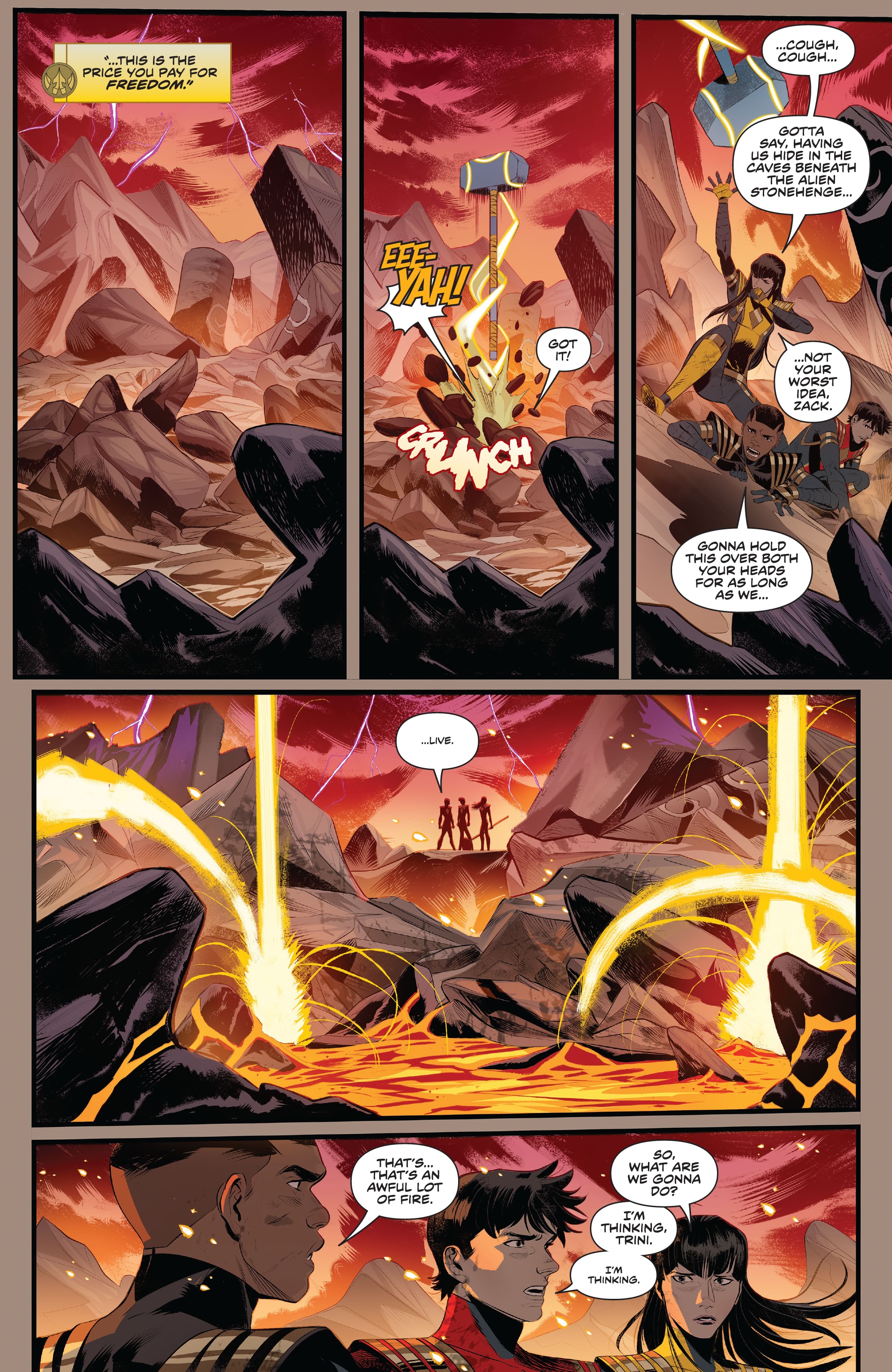Read online Power Rangers comic -  Issue #12 - 13