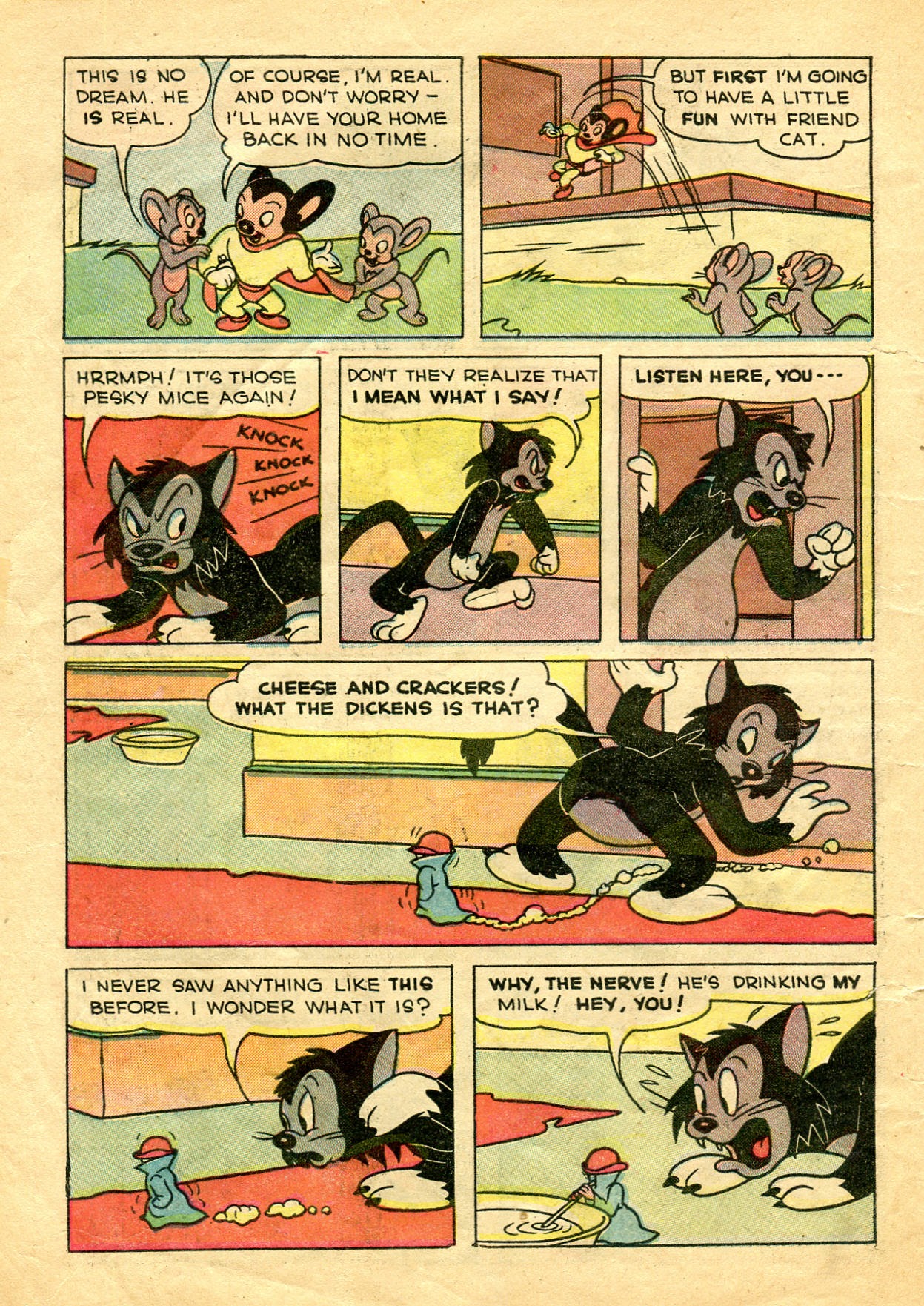 Read online Paul Terry's Mighty Mouse Comics comic -  Issue #12 - 6