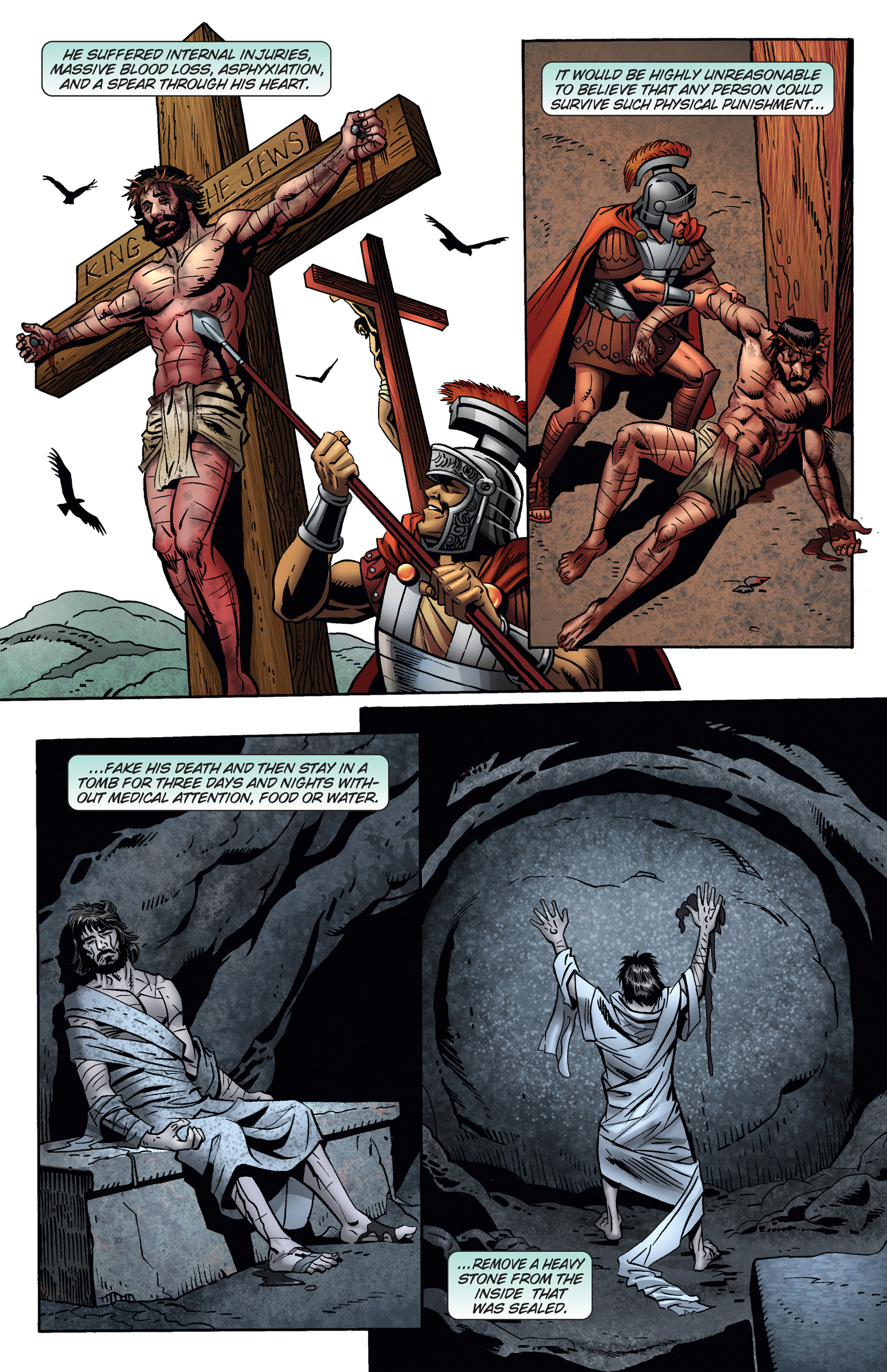 Read online 101 Questions About the Bible and Christianity comic -  Issue #3 - 13