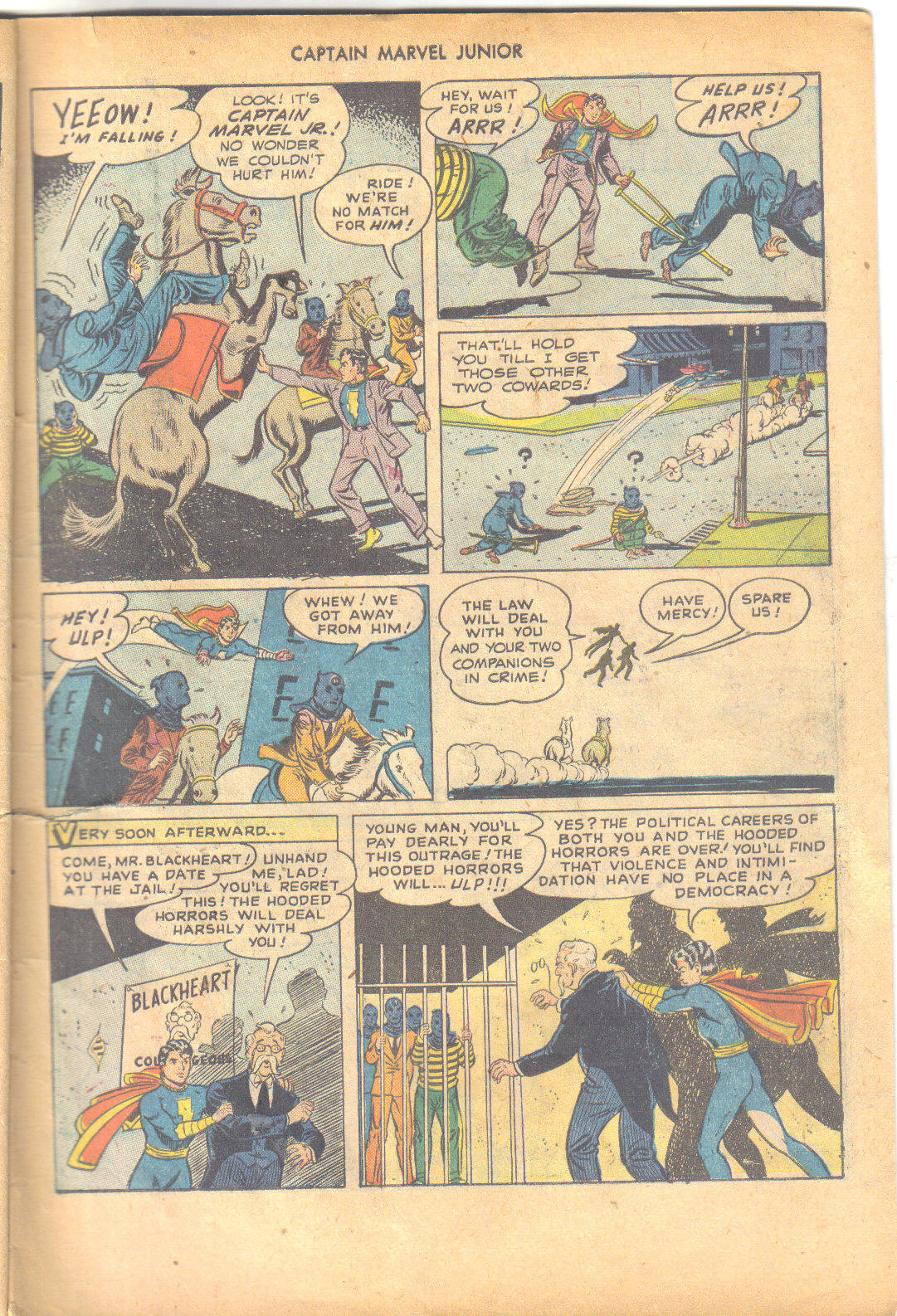 Read online Captain Marvel, Jr. comic -  Issue #66 - 11