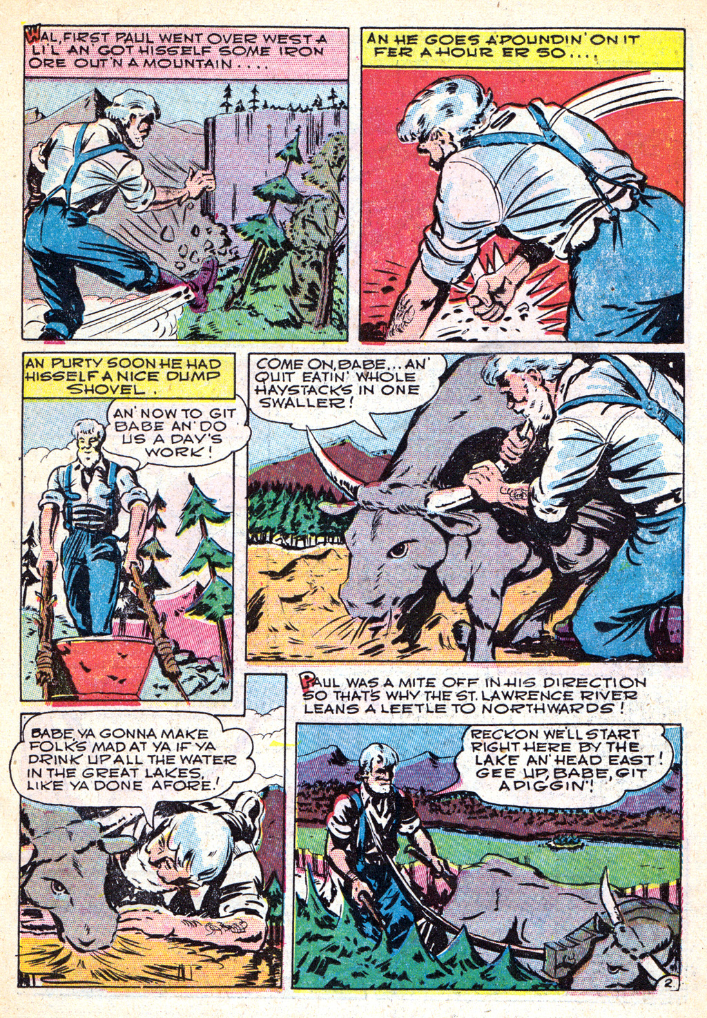 Read online Cowboy Western Comics (1948) comic -  Issue #17 - 19
