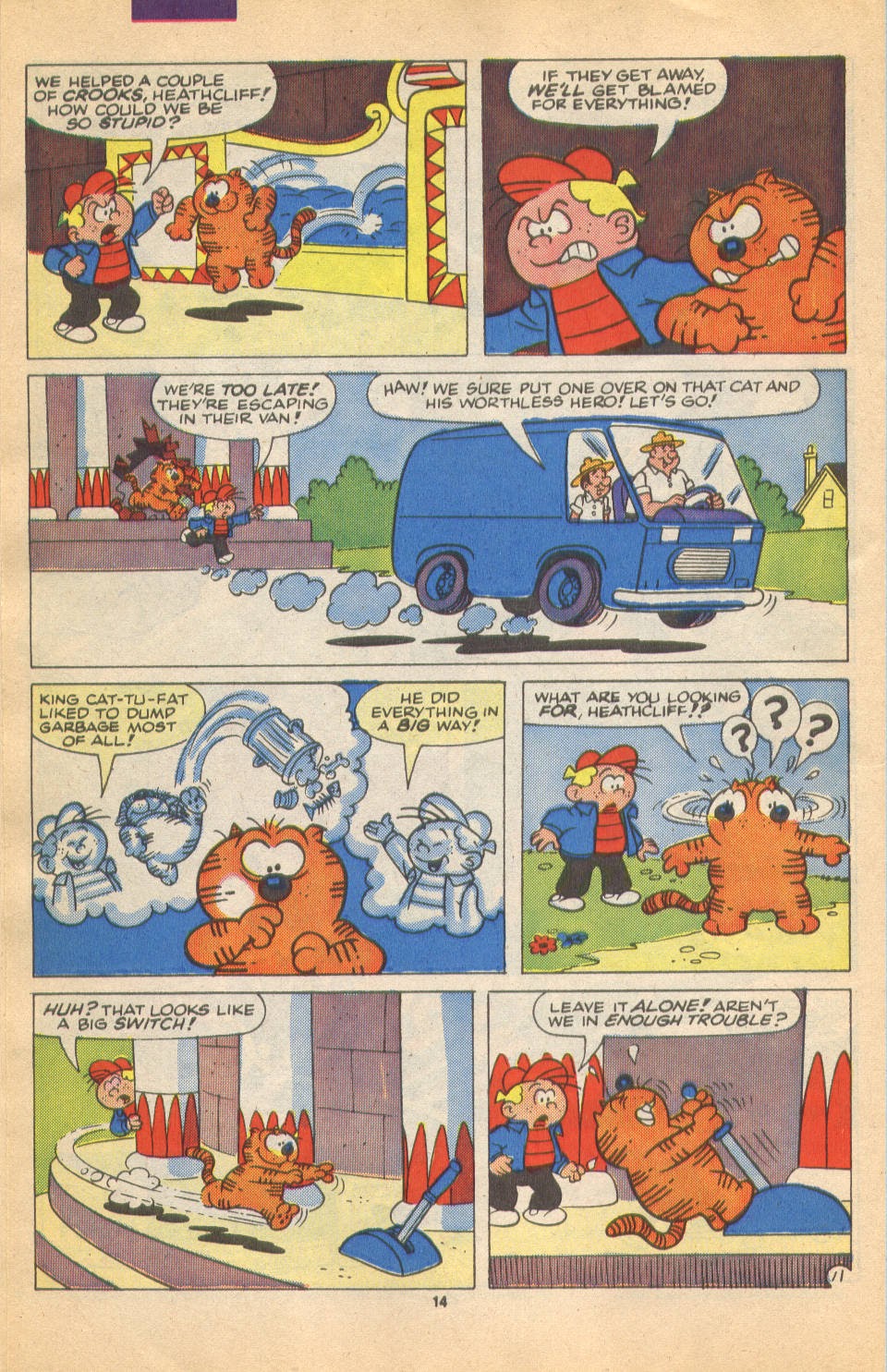 Read online Heathcliff's Funhouse comic -  Issue #8 - 12