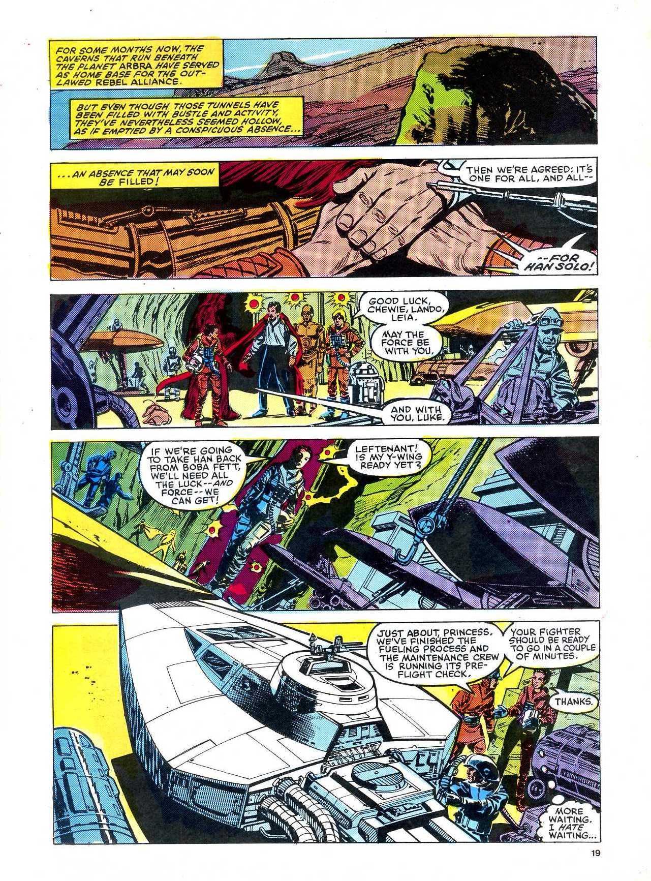 Read online Return of the Jedi comic -  Issue #139 - 18