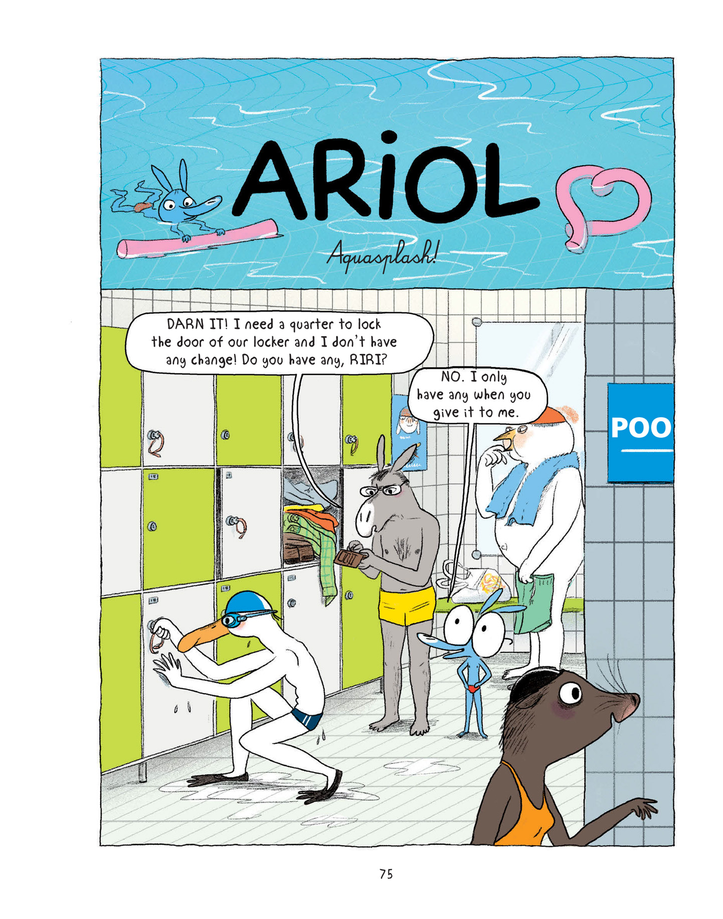 Read online Ariol comic -  Issue # TPB 6 - 76