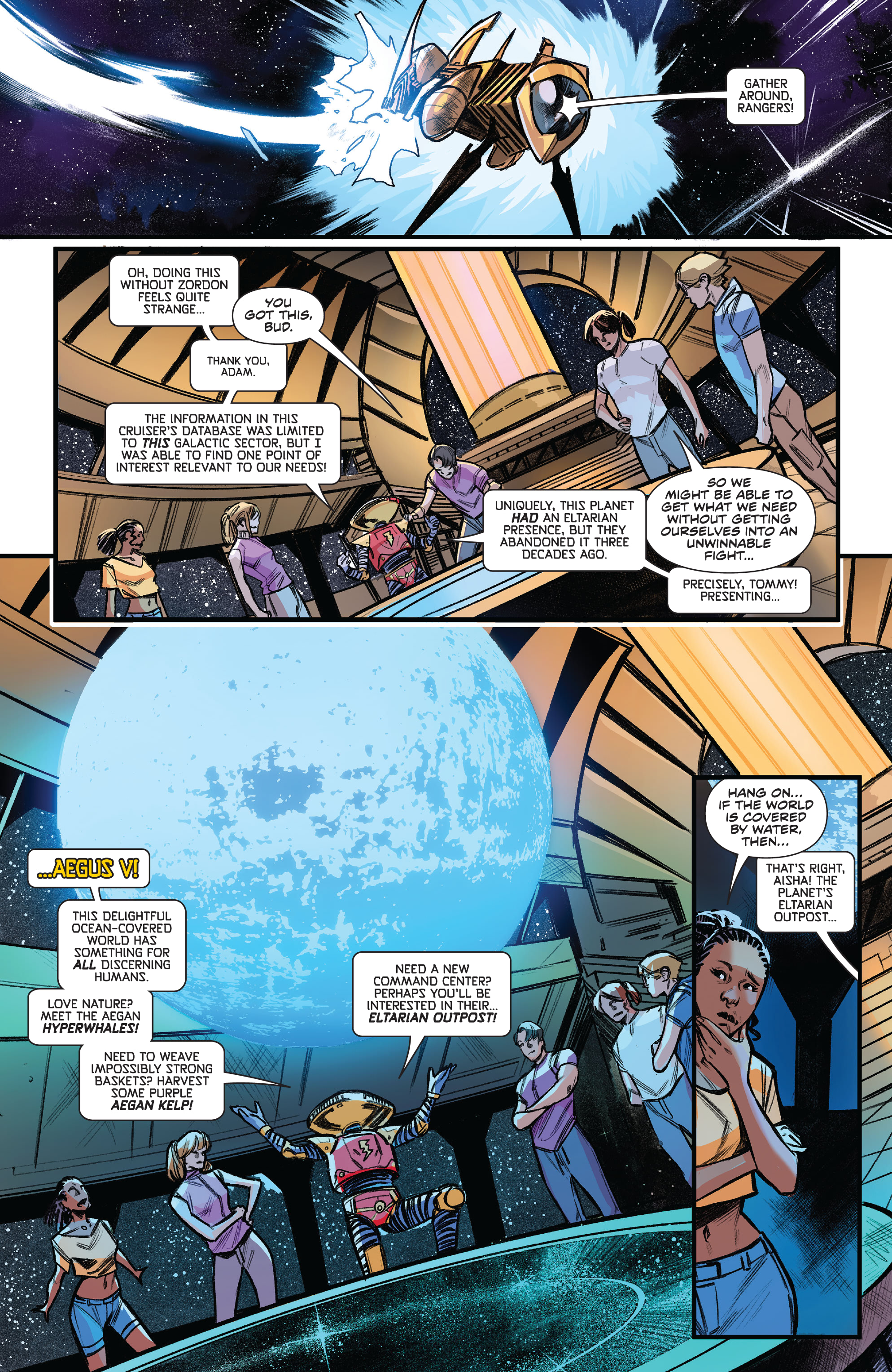 Read online Mighty Morphin comic -  Issue #17 - 23