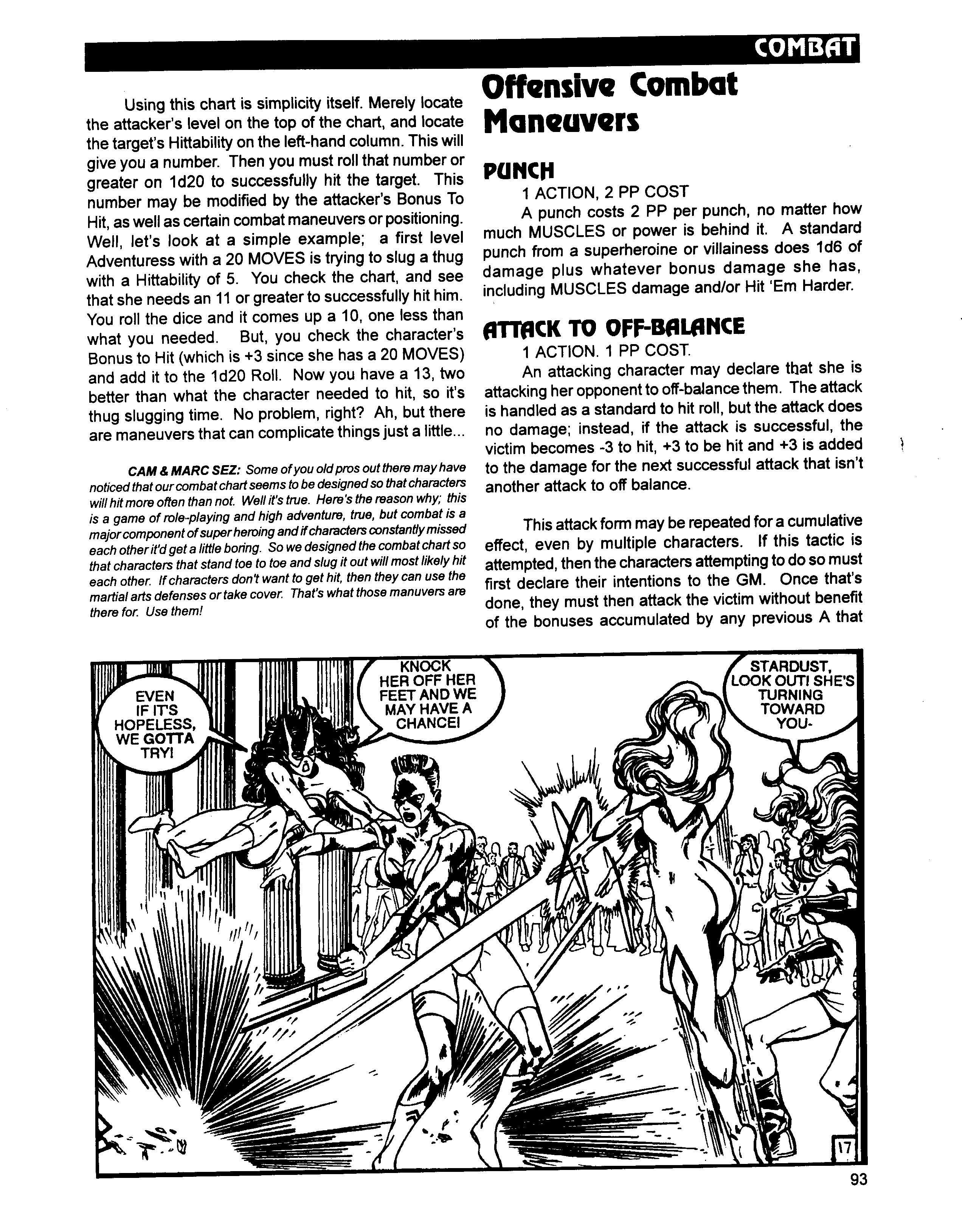 Read online Superbabes: The Femforce Role-Playing Game comic -  Issue # TPB - 95