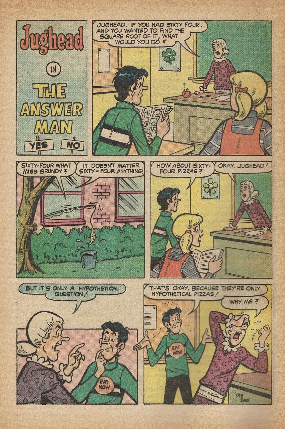 Read online Jughead's Jokes comic -  Issue #29 - 8