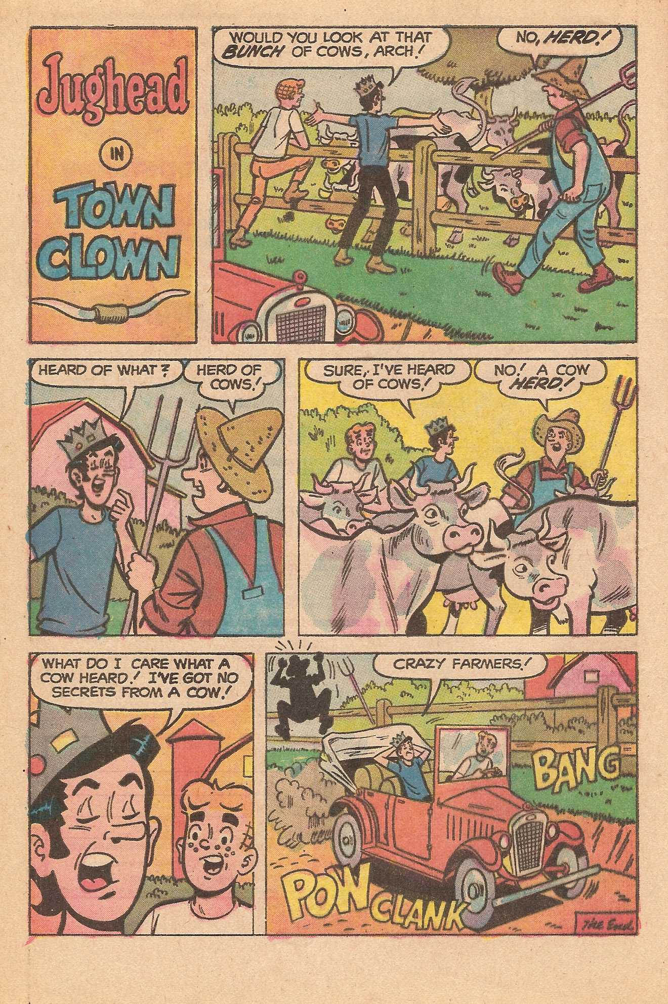 Read online Jughead's Jokes comic -  Issue #35 - 20