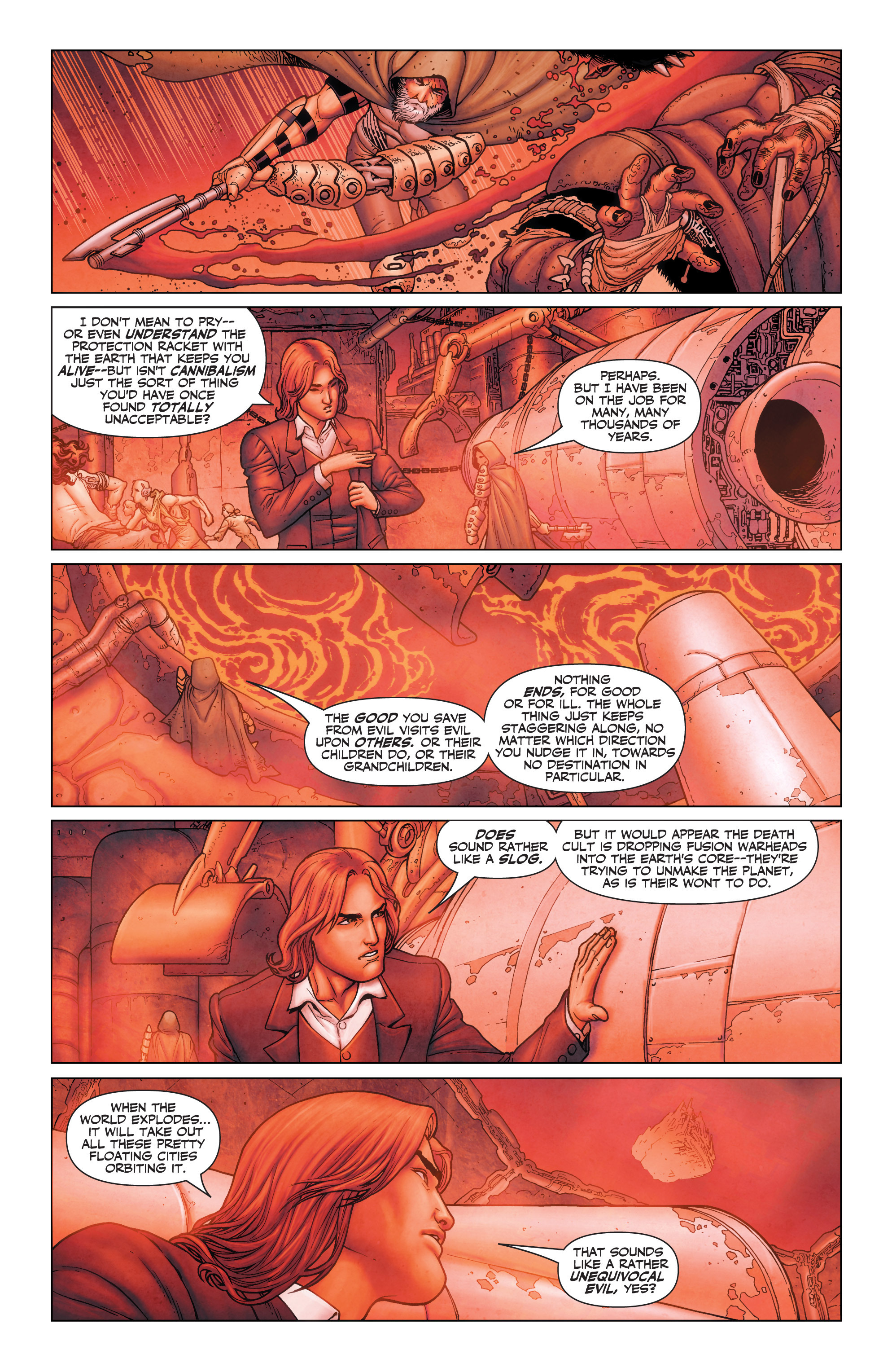 Read online Ivar, Timewalker comic -  Issue #5 - 16