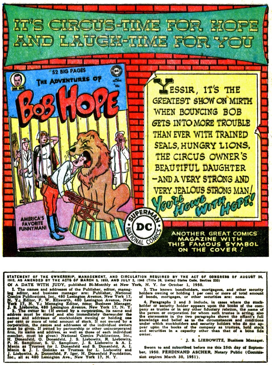 Read online A Date with Judy comic -  Issue #21 - 43